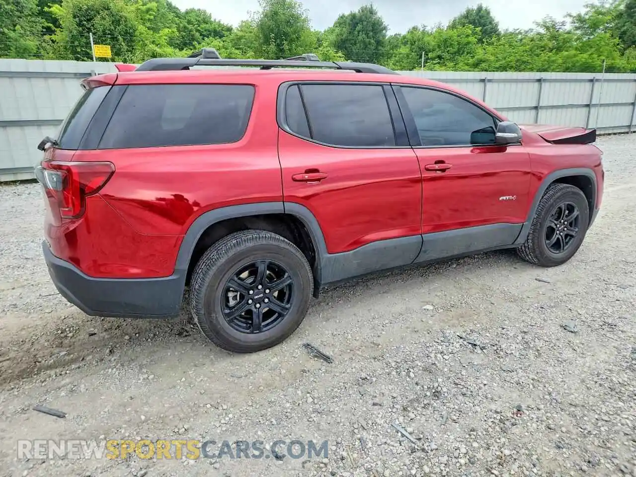 3 Photograph of a damaged car 1GKKNLLS5MZ126661 GMC ACADIA 2021