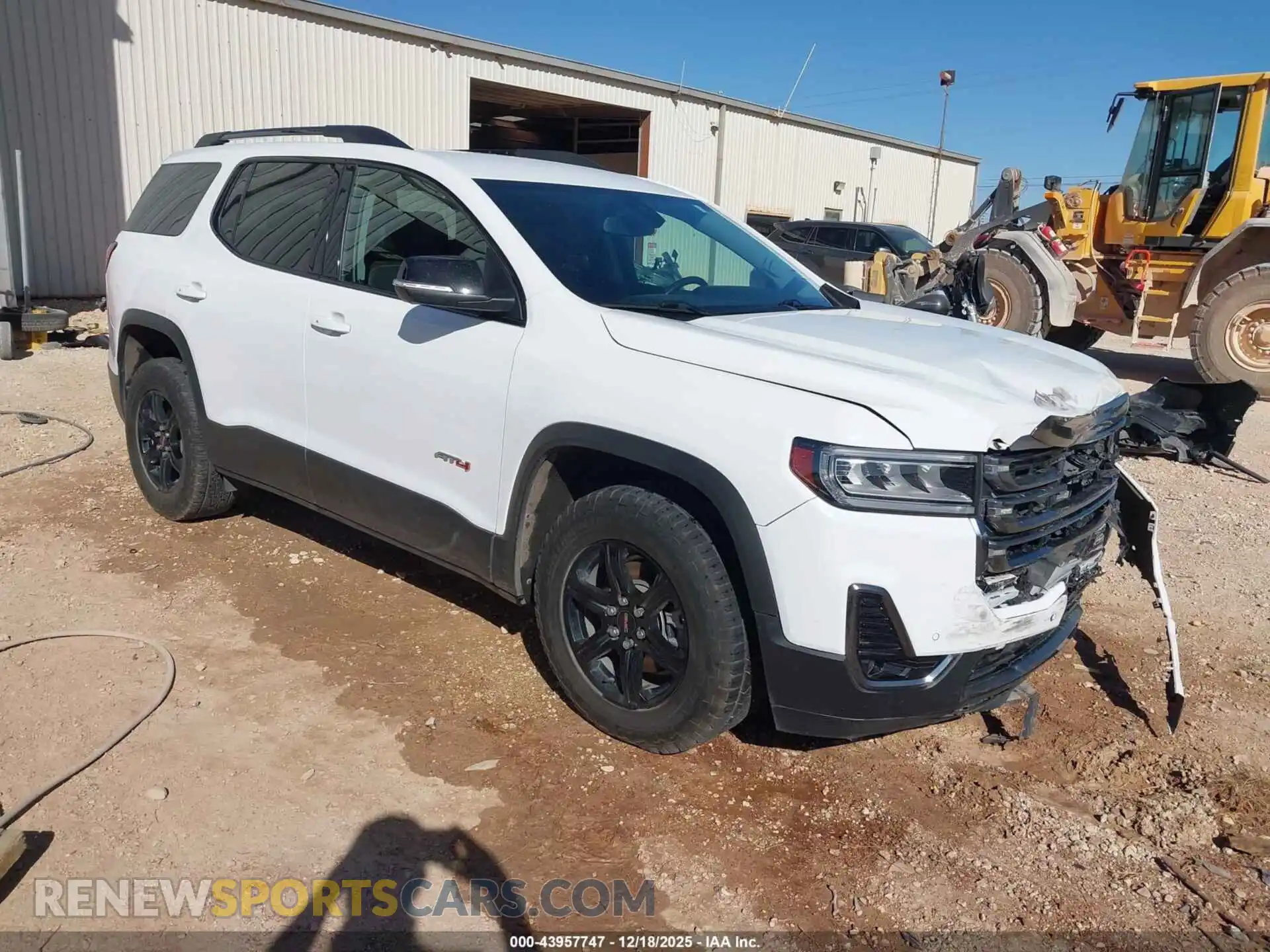 1 Photograph of a damaged car 1GKKNLLS5MZ198802 GMC ACADIA 2021