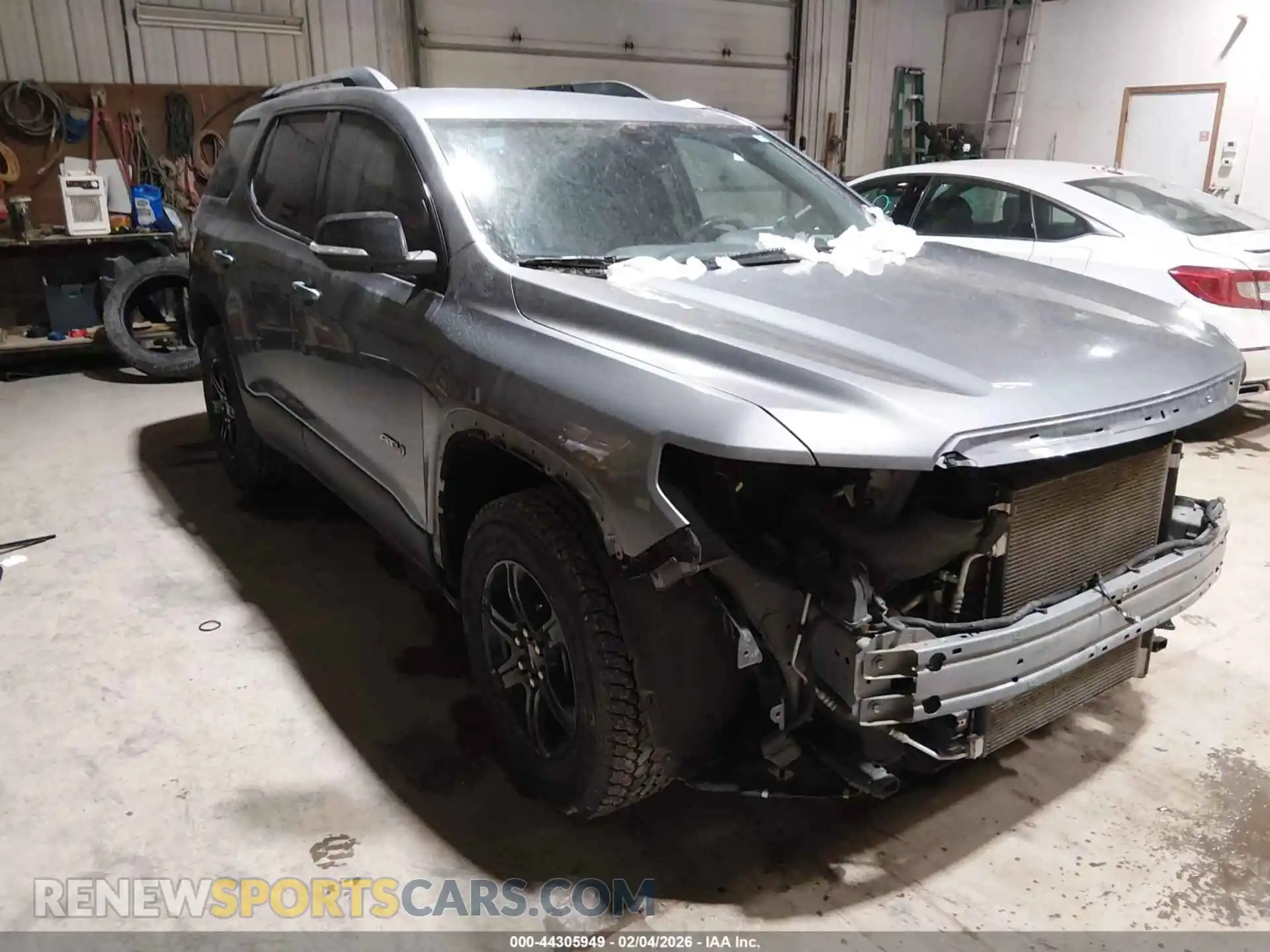 1 Photograph of a damaged car 1GKKNLLS5MZ200967 GMC ACADIA 2021