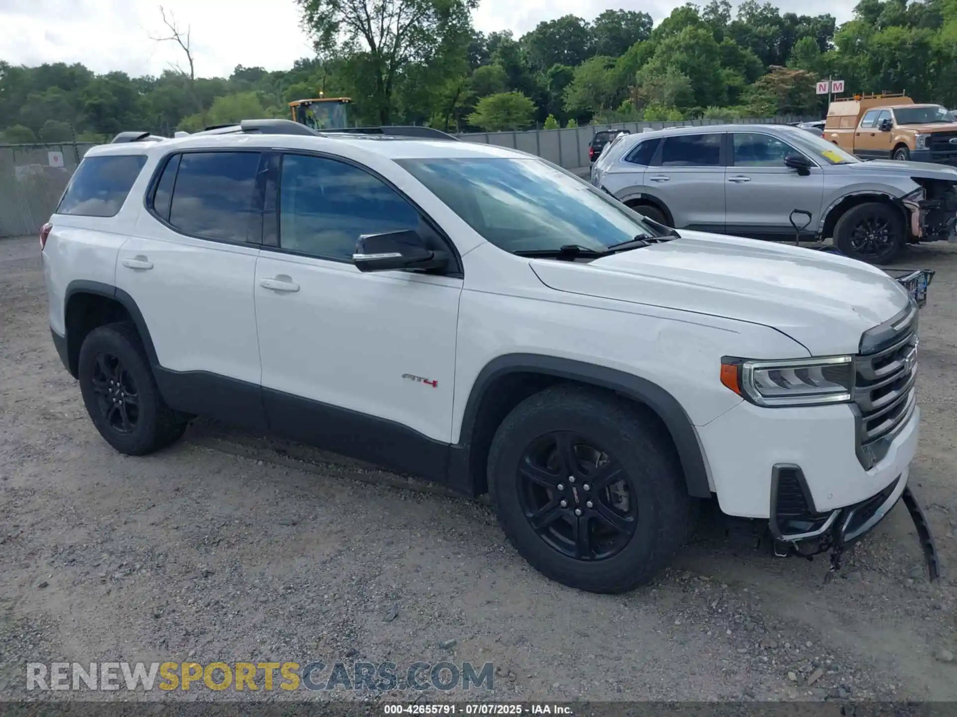 1 Photograph of a damaged car 1GKKNLLS6MZ172595 GMC ACADIA 2021