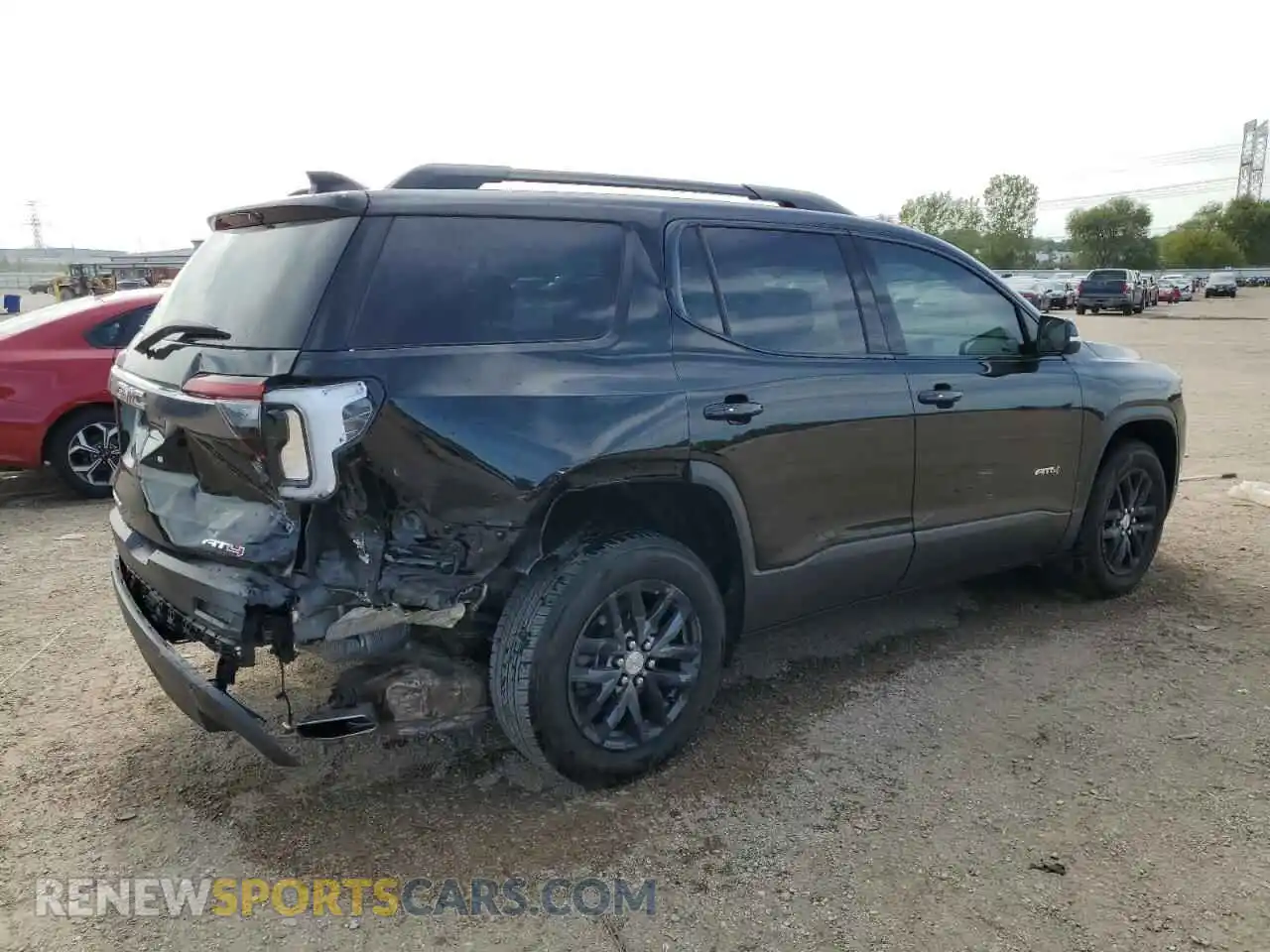 3 fotografías del automóvil dañado 1GKKNLLS6MZ204591 GMC ACADIA 2021