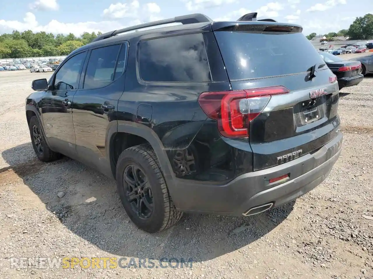 2 Photograph of a damaged car 1GKKNLLS7MZ112549 GMC ACADIA 2021