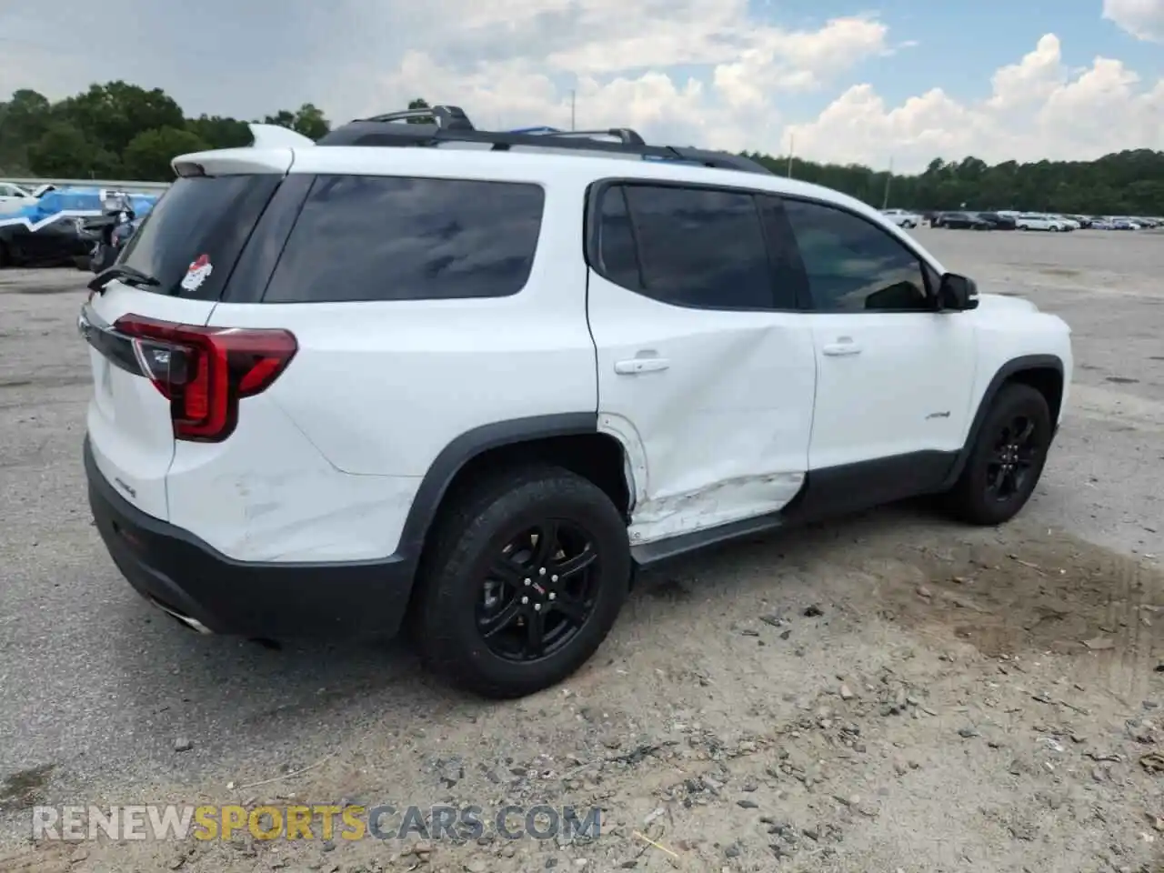 3 Фотография поврежденного автомобиля 1GKKNLLS7MZ121977 GMC ACADIA 2021