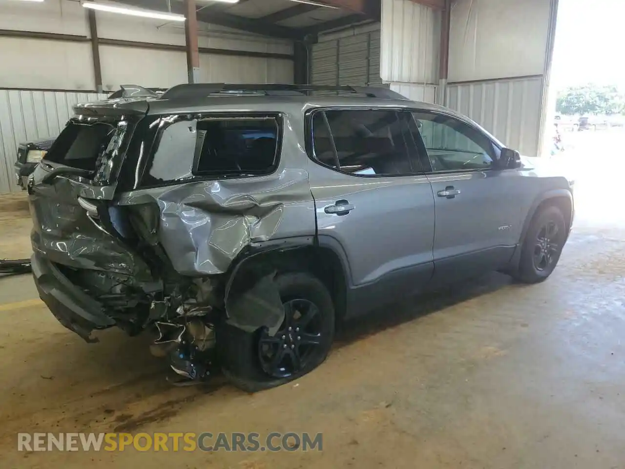 3 Photograph of a damaged car 1GKKNLLSXMZ223905 GMC ACADIA 2021