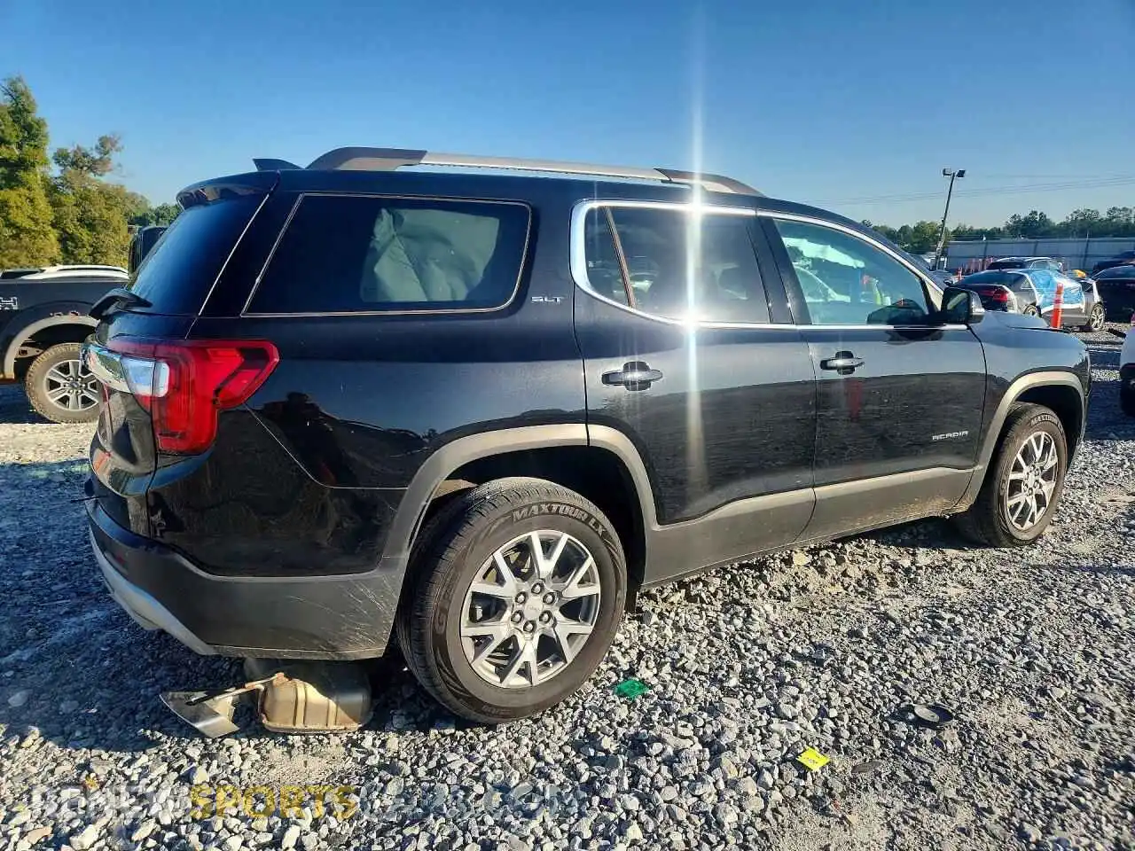 3 fotografías del automóvil dañado 1GKKNMLS0MZ183498 GMC ACADIA 2021