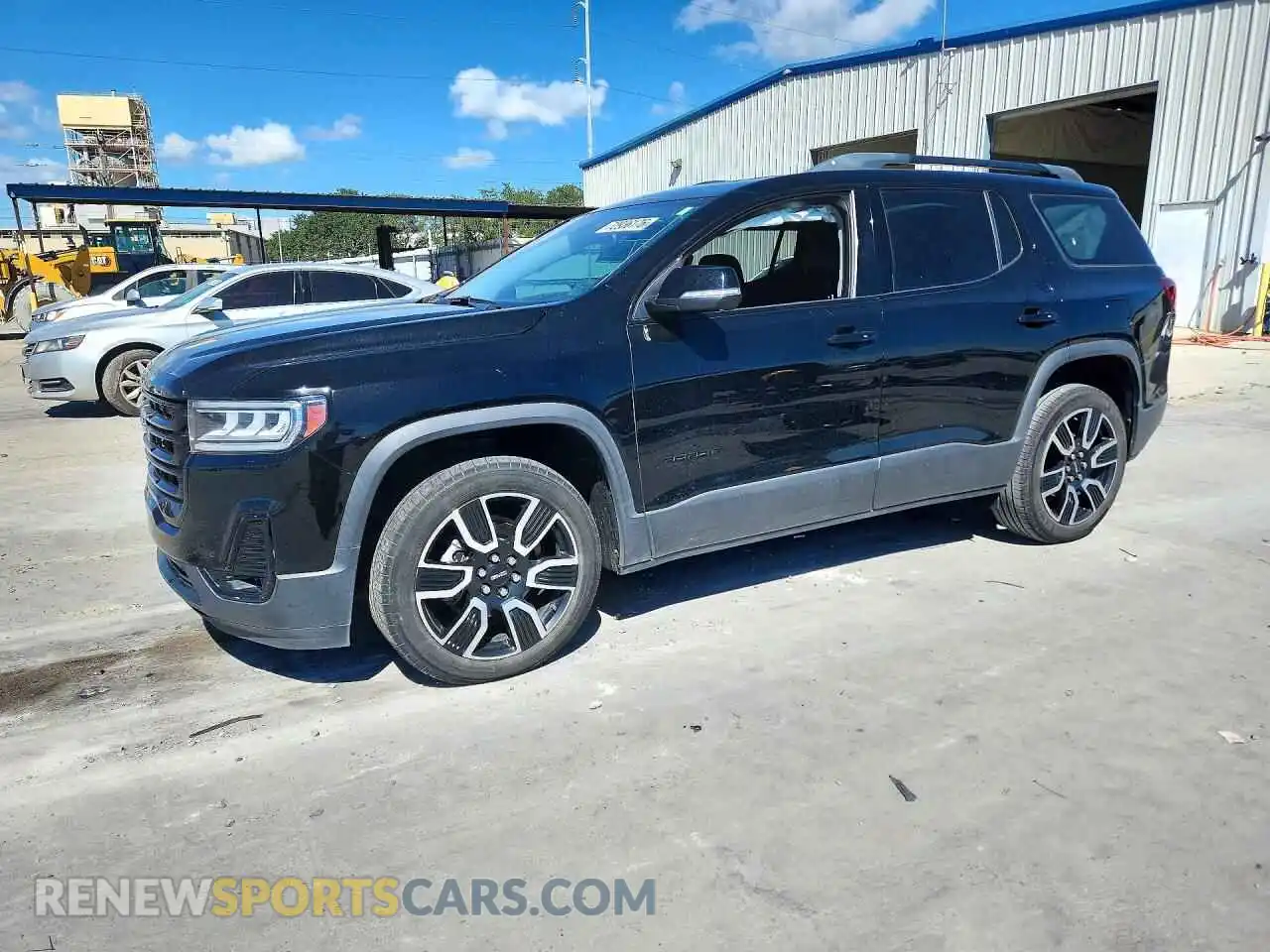 1 fotografías del automóvil dañado 1GKKNMLS0MZ199622 GMC ACADIA 2021
