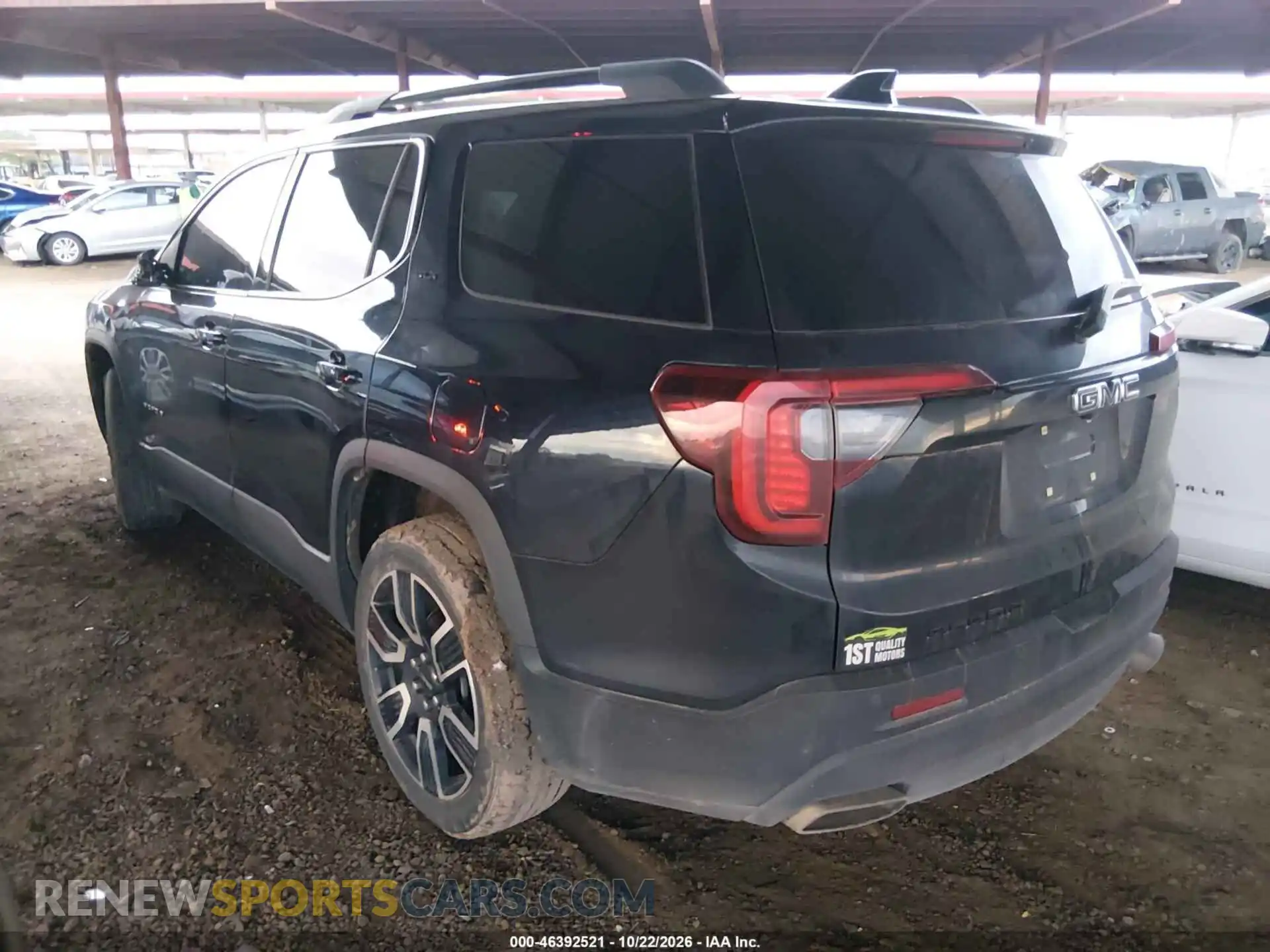 3 Photograph of a damaged car 1GKKNMLS0MZ215799 GMC ACADIA 2021