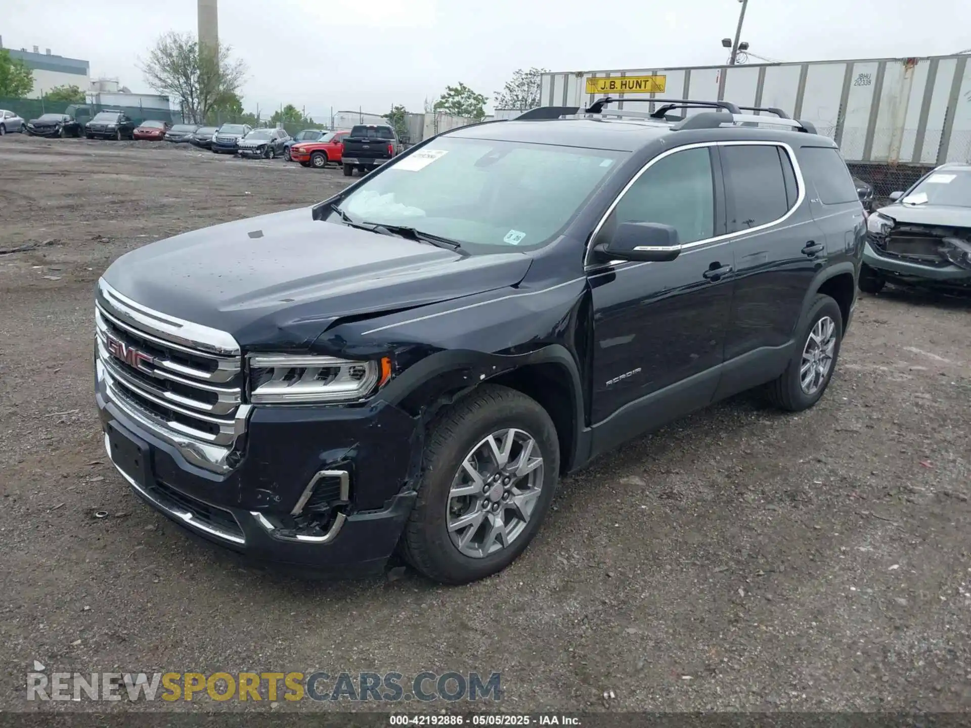 2 Photograph of a damaged car 1GKKNMLS2MZ147778 GMC ACADIA 2021