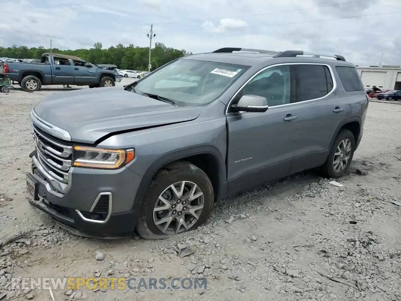 1 fotografías del automóvil dañado 1GKKNMLS2MZ221040 GMC ACADIA 2021