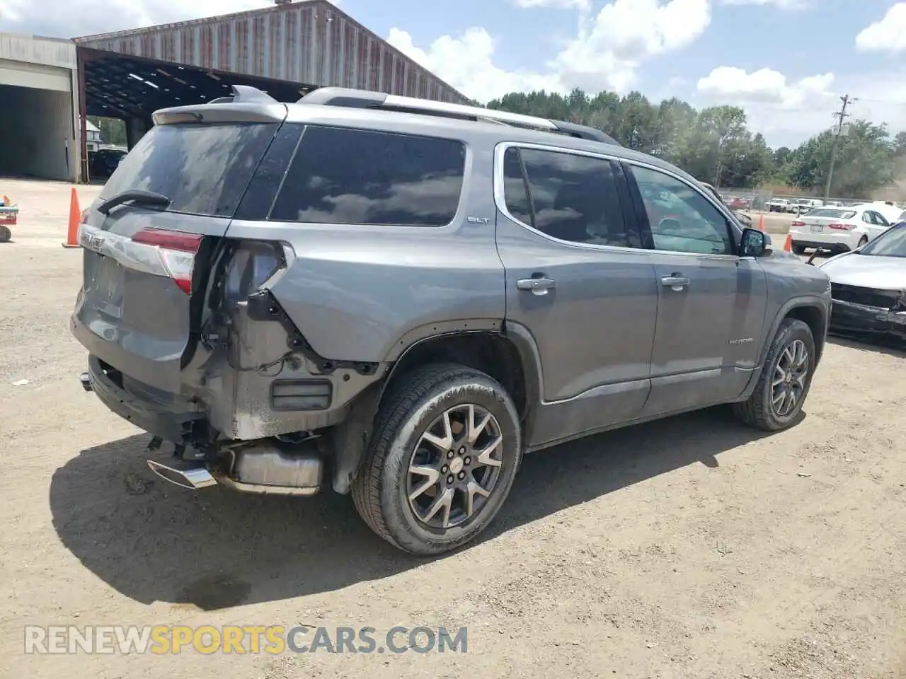 3 Photograph of a damaged car 1GKKNMLS3MZ163715 GMC ACADIA 2021