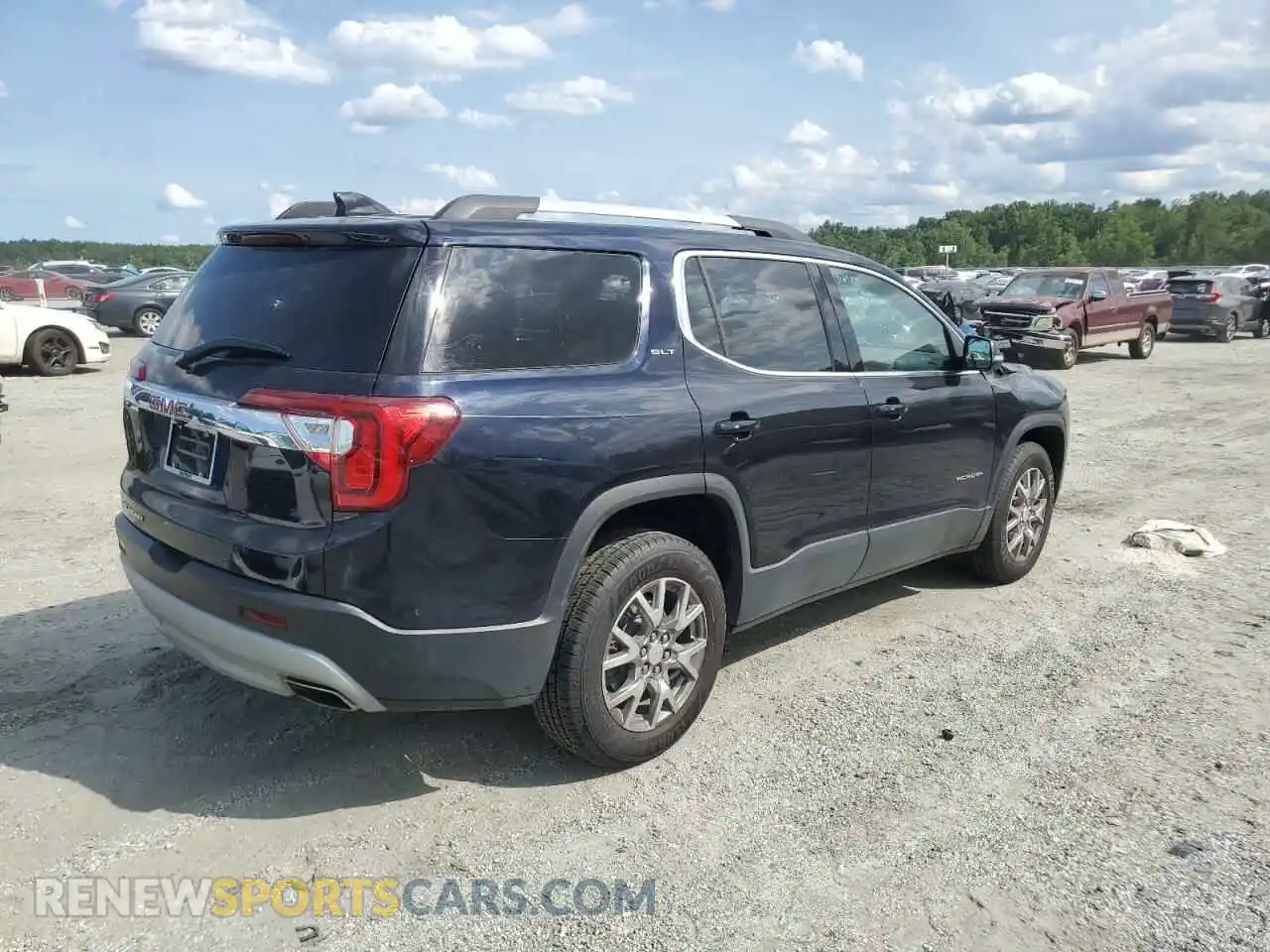 3 Photograph of a damaged car 1GKKNMLS5MZ232727 GMC ACADIA 2021