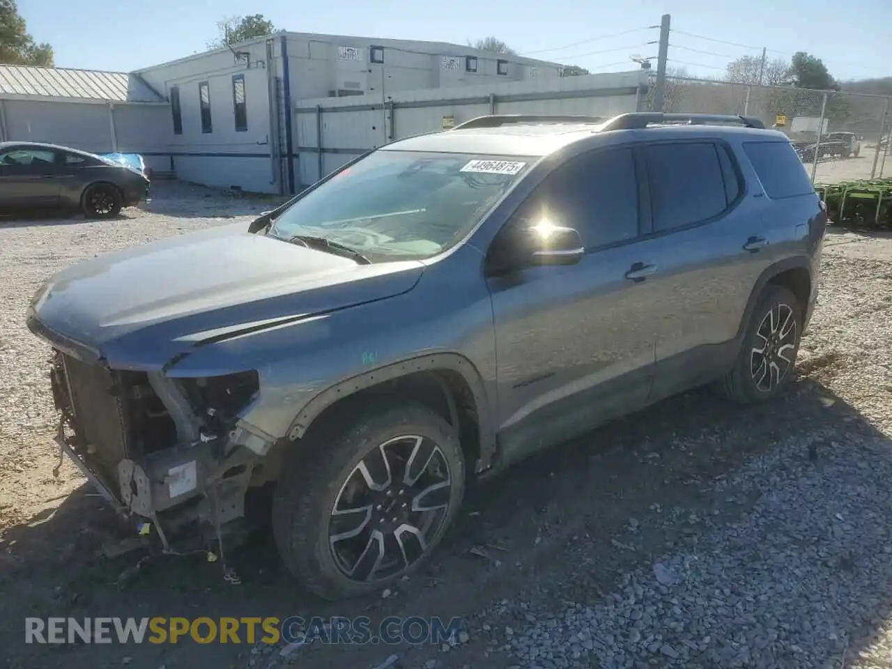 1 Photograph of a damaged car 1GKKNMLS6MZ173655 GMC ACADIA 2021