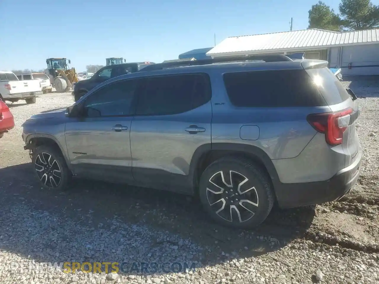 2 Photograph of a damaged car 1GKKNMLS6MZ173655 GMC ACADIA 2021