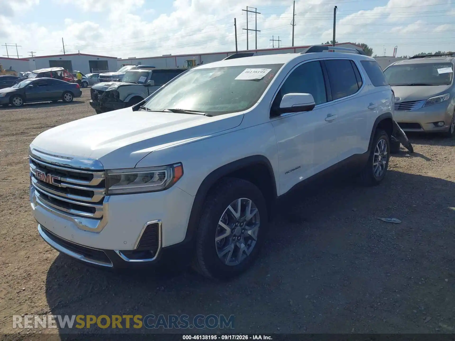 2 Фотография поврежденного автомобиля 1GKKNMLS6MZ192030 GMC ACADIA 2021