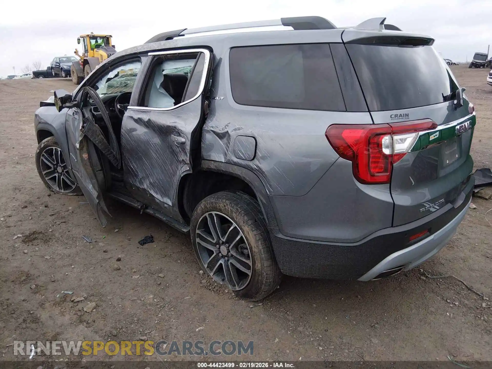 3 Photograph of a damaged car 1GKKNMLS7MZ158291 GMC ACADIA 2021