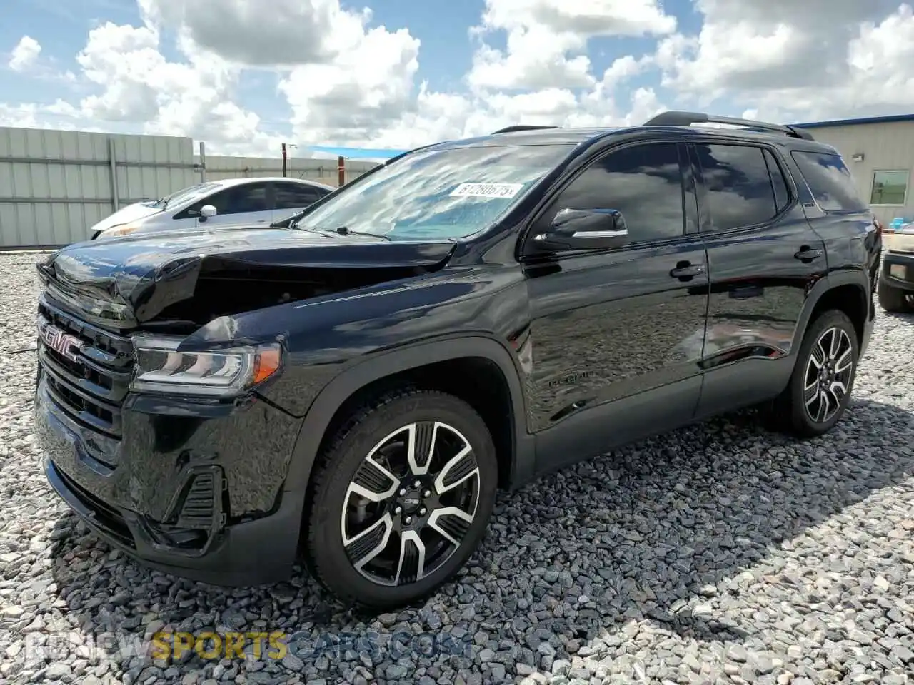 1 Photograph of a damaged car 1GKKNMLS7MZ178721 GMC ACADIA 2021