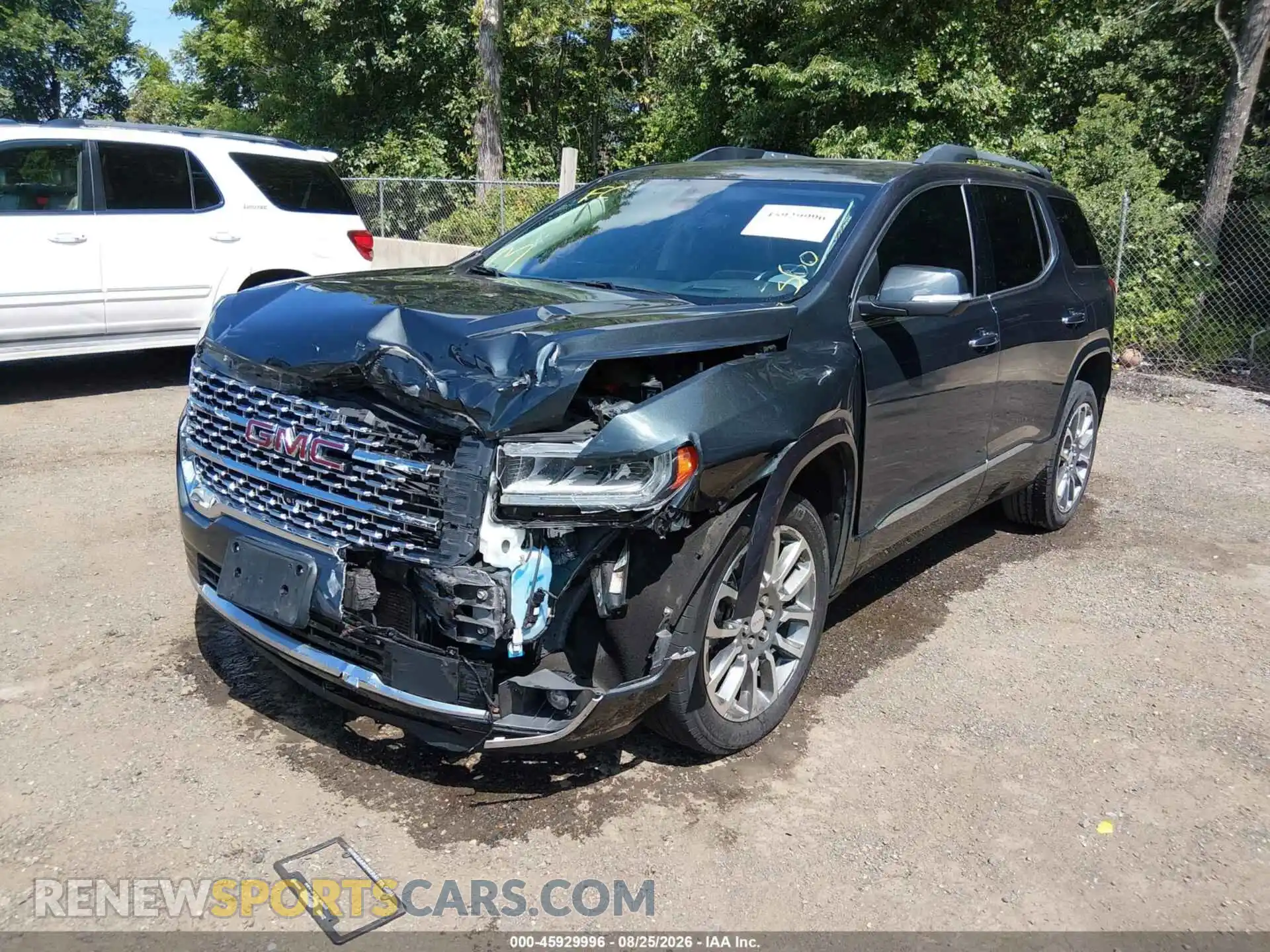 2 Photograph of a damaged car 1GKKNPLS7MZ143016 GMC ACADIA 2021
