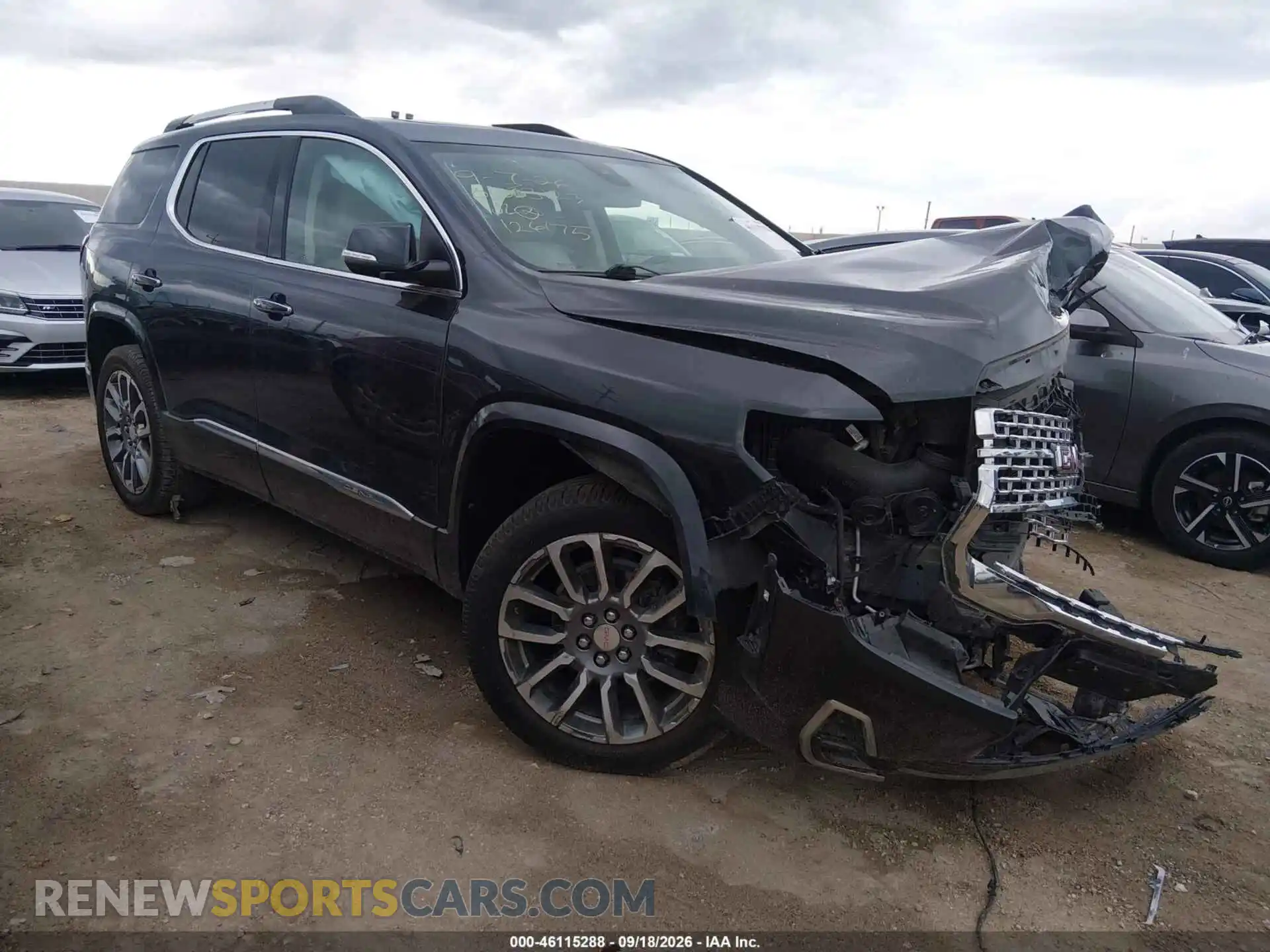 1 Photograph of a damaged car 1GKKNPLS8MZ126175 GMC ACADIA 2021