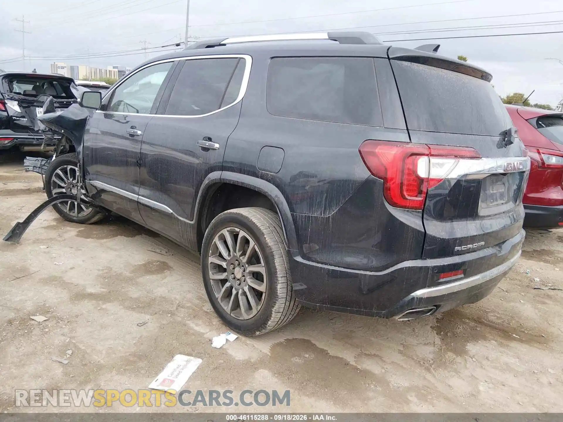 3 Photograph of a damaged car 1GKKNPLS8MZ126175 GMC ACADIA 2021