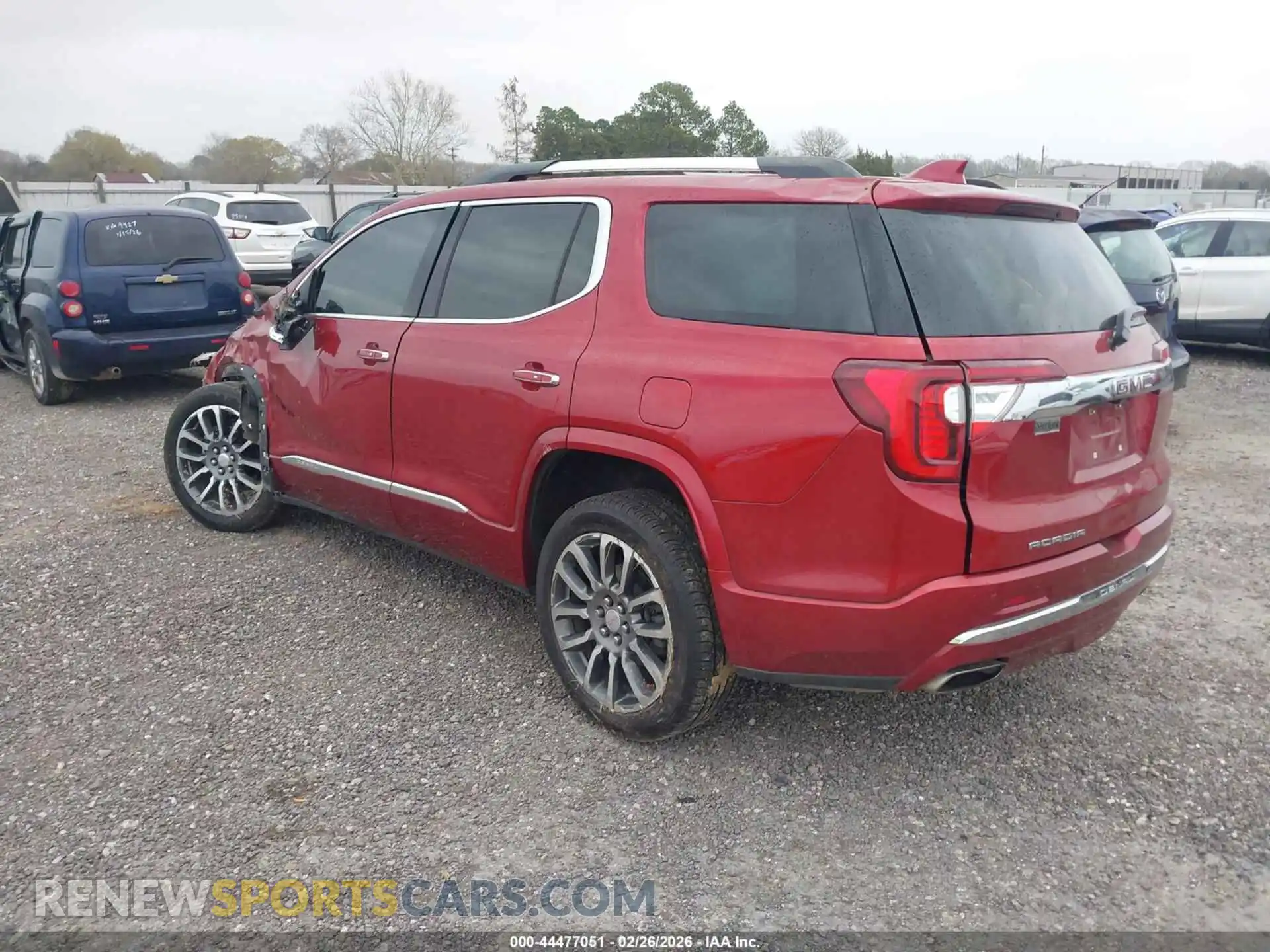 3 Photograph of a damaged car 1GKKNPLS8MZ224493 GMC ACADIA 2021