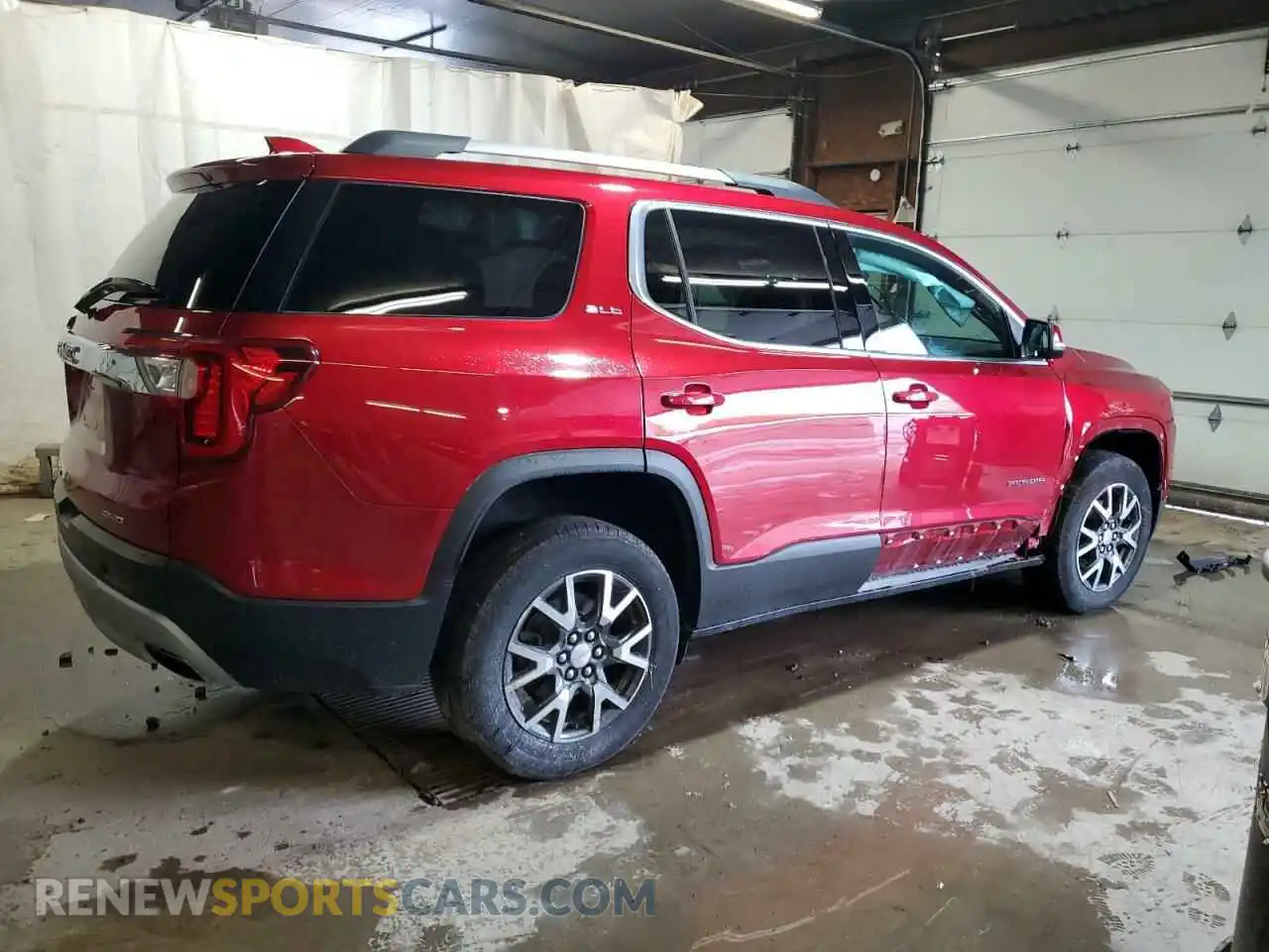 3 Photograph of a damaged car 1GKKNRL41MZ185100 GMC ACADIA 2021