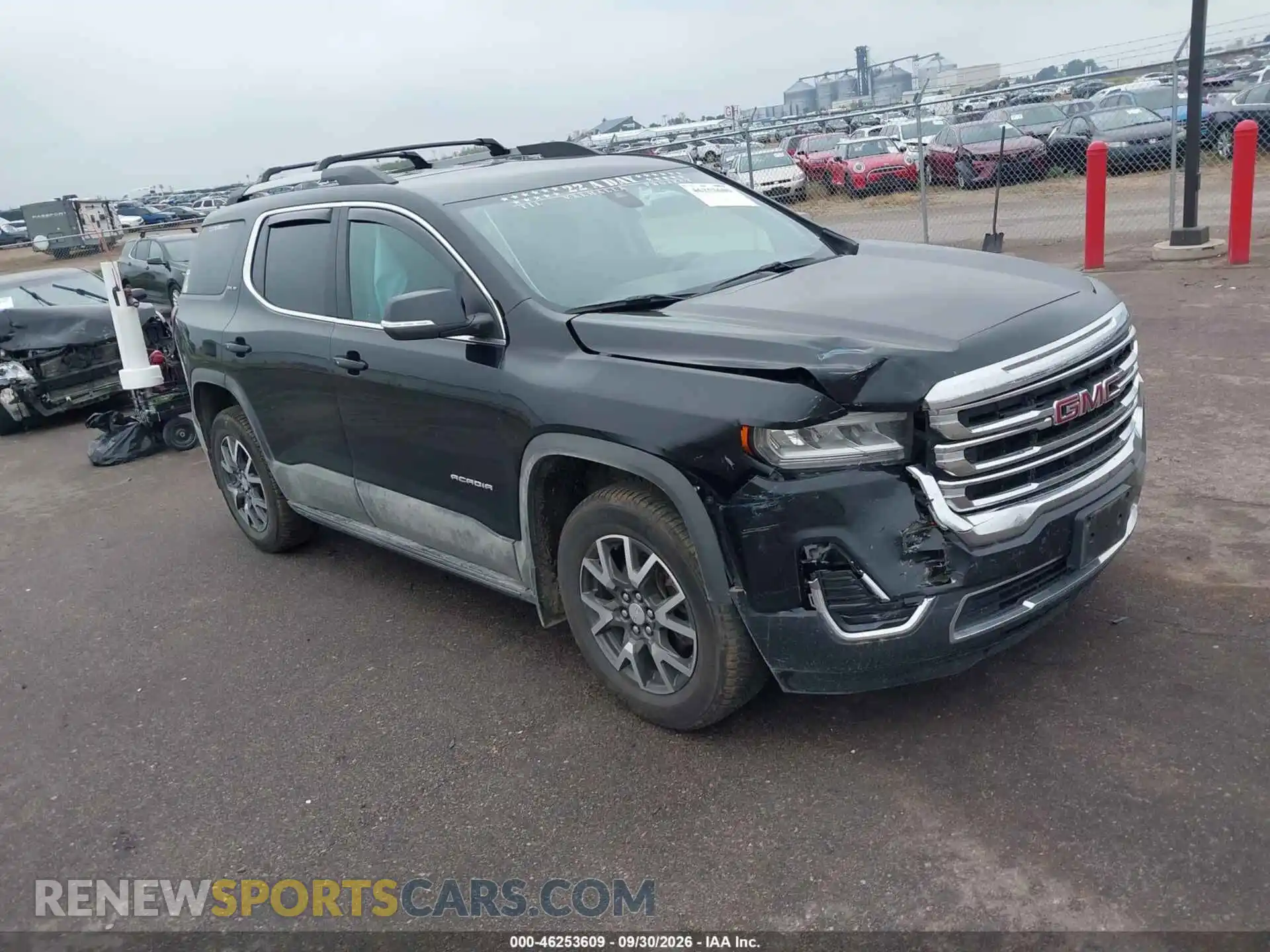 1 Photograph of a damaged car 1GKKNRL4XMZ187301 GMC ACADIA 2021