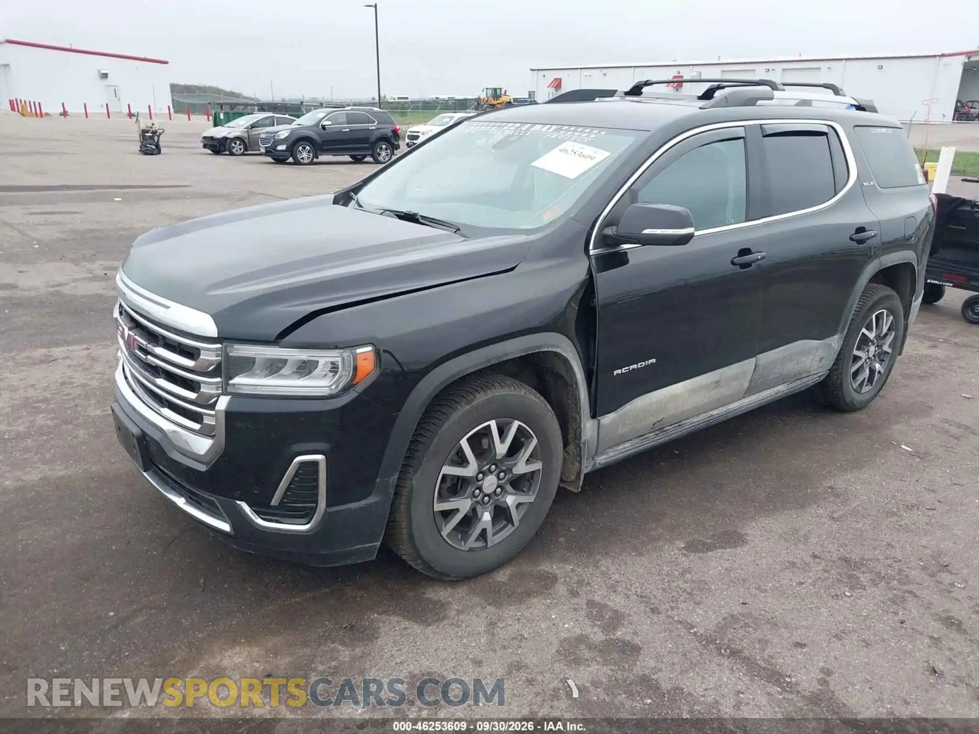 2 Photograph of a damaged car 1GKKNRL4XMZ187301 GMC ACADIA 2021