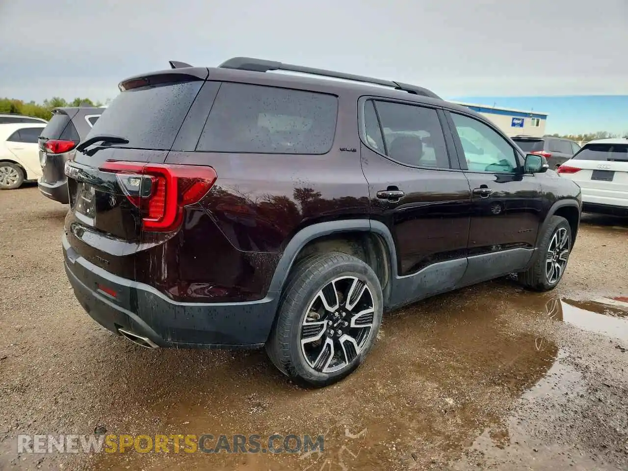 3 Photograph of a damaged car 1GKKNRLS1MZ151074 GMC ACADIA 2021