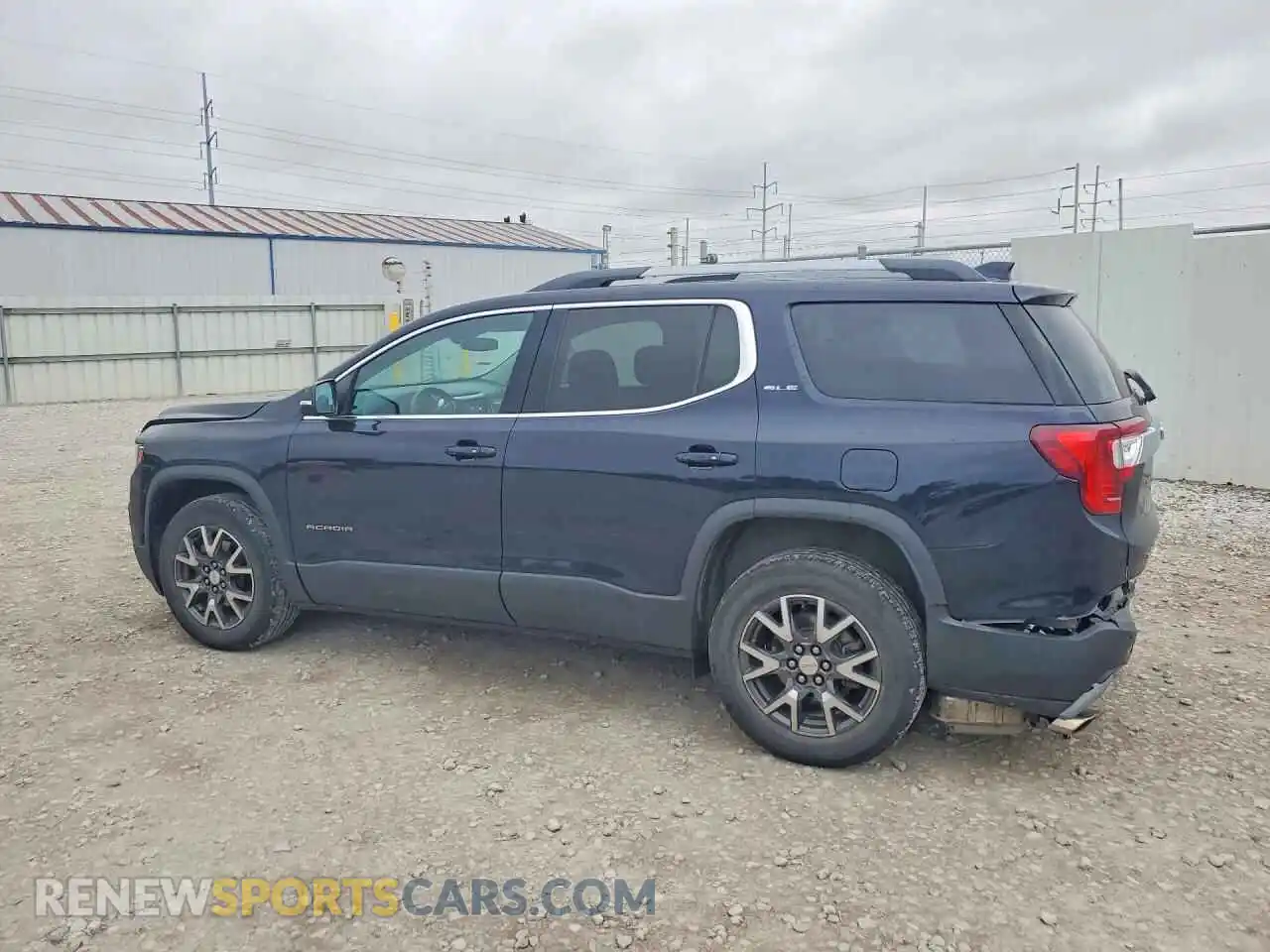 2 Photograph of a damaged car 1GKKNRLS3MZ199109 GMC ACADIA 2021
