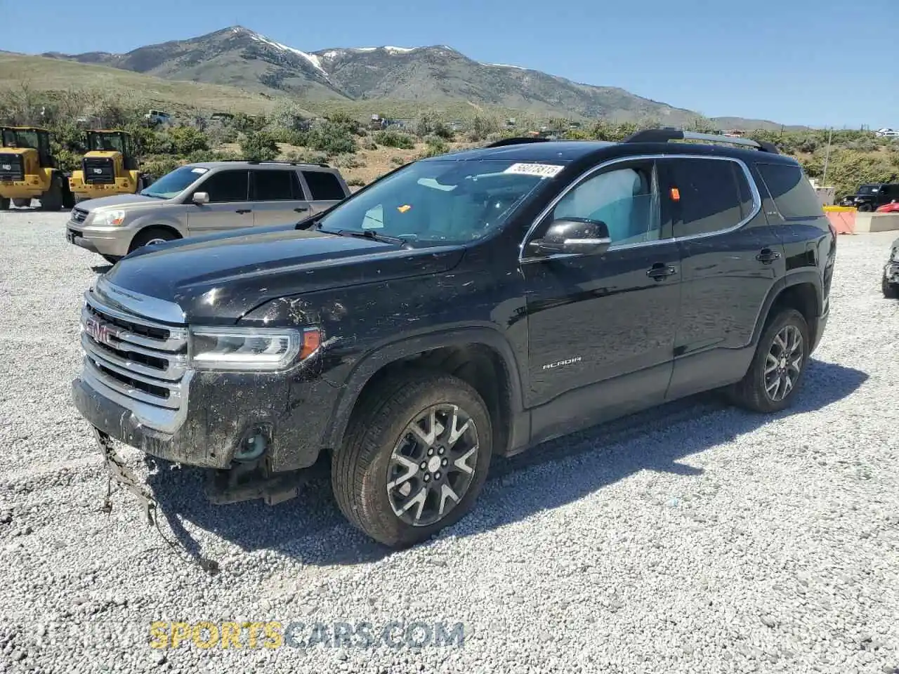 1 Photograph of a damaged car 1GKKNRLS4MZ175126 GMC ACADIA 2021