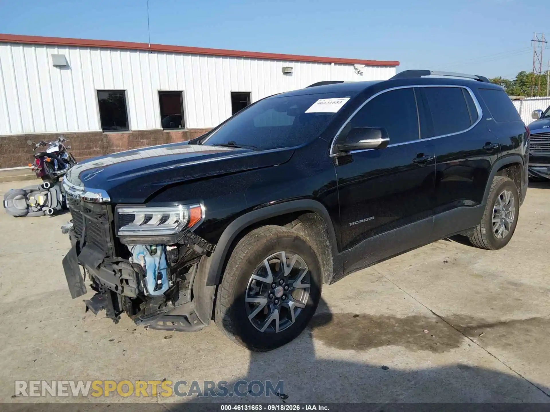 2 fotografías del automóvil dañado 1GKKNRLS5MZ113721 GMC ACADIA 2021