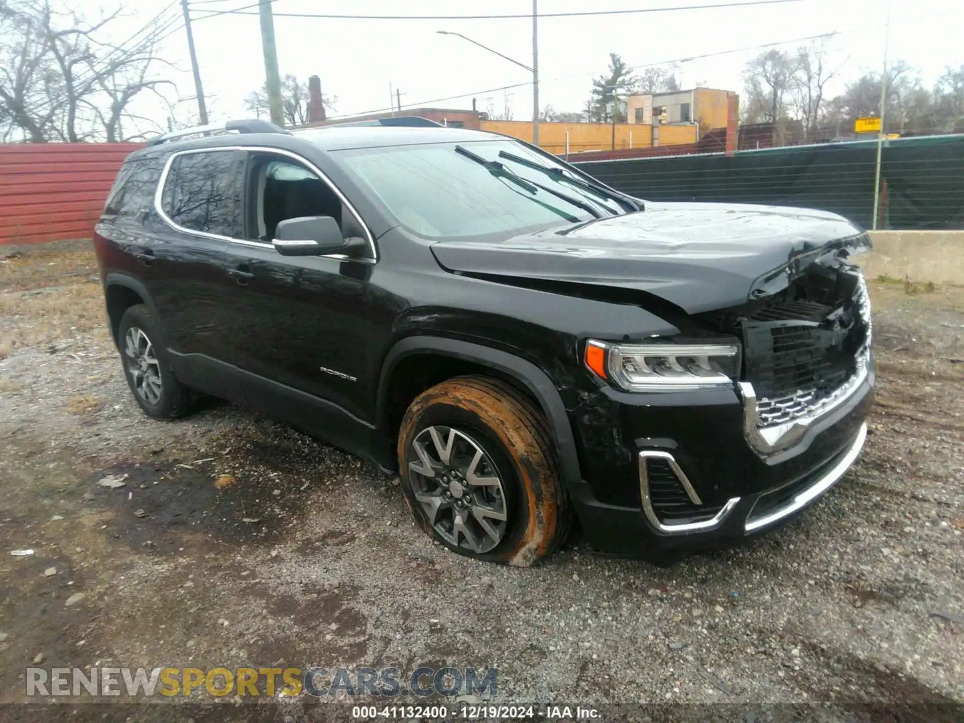 1 Photograph of a damaged car 1GKKNRLS5MZ152101 GMC ACADIA 2021