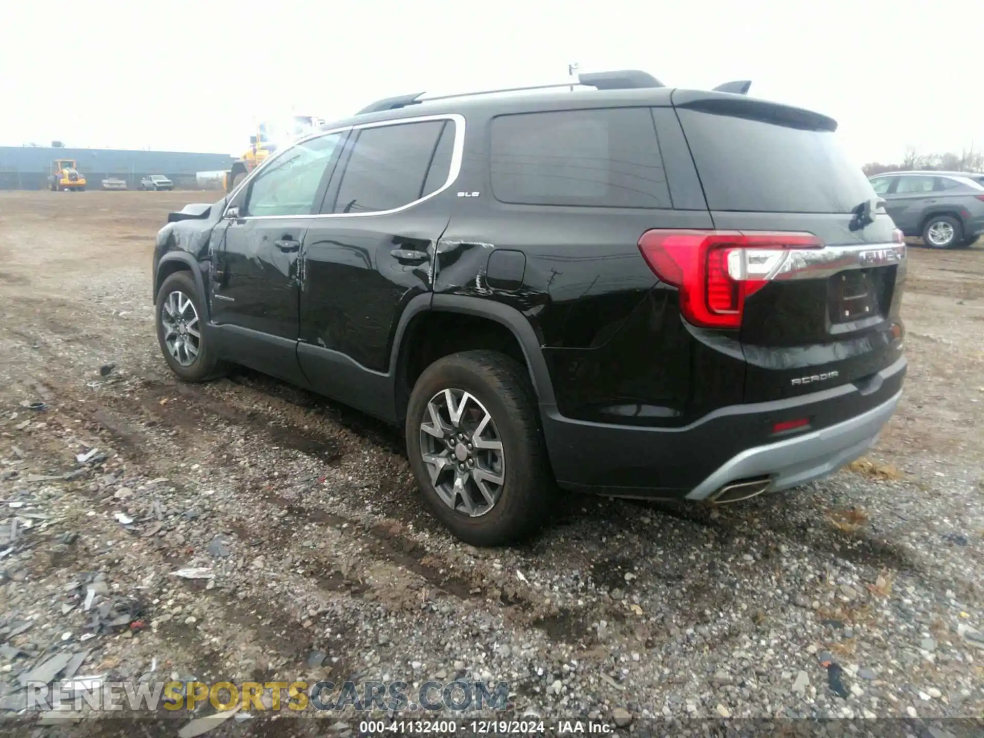 3 Photograph of a damaged car 1GKKNRLS5MZ152101 GMC ACADIA 2021