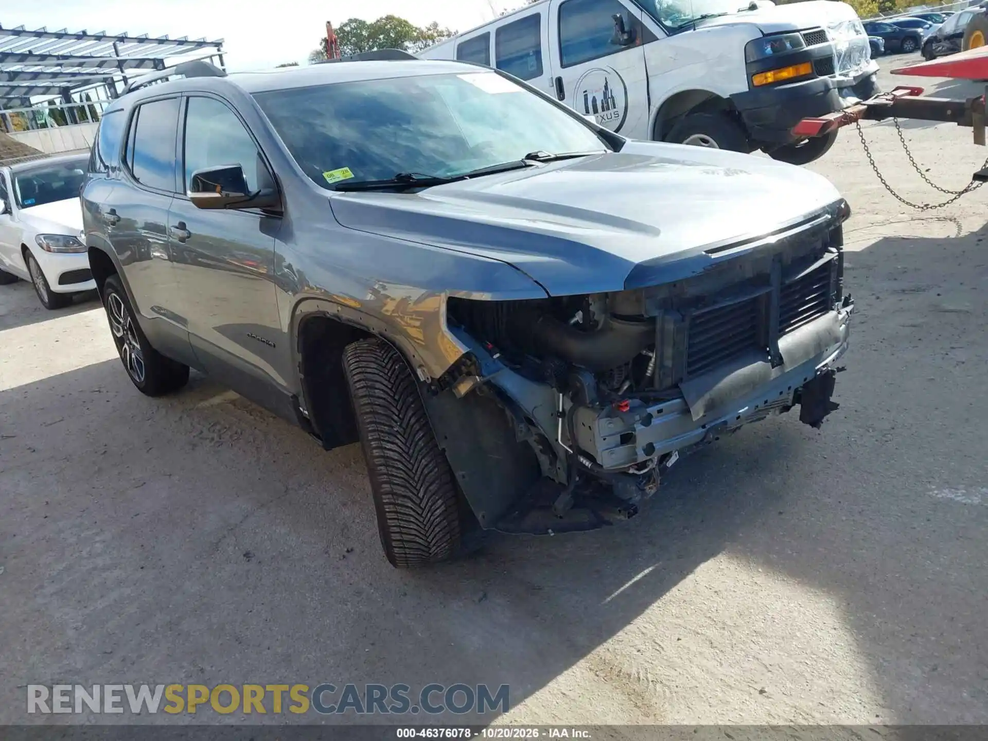 1 Фотография поврежденного автомобиля 1GKKNRLS6MZ117163 GMC ACADIA 2021