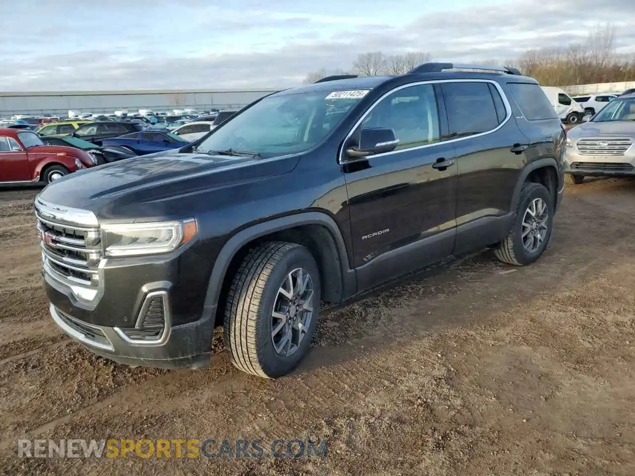 1 Photograph of a damaged car 1GKKNRLS6MZ122721 GMC ACADIA 2021