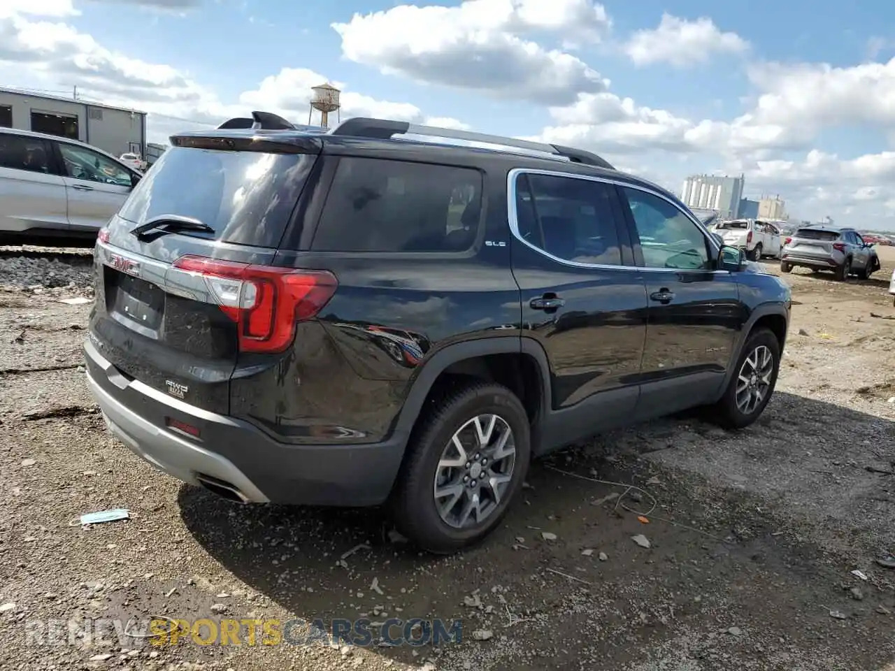 3 fotografías del automóvil dañado 1GKKNRLS7MZ165514 GMC ACADIA 2021