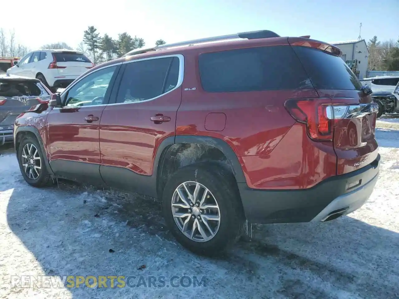 2 Photograph of a damaged car 1GKKNRLS9MZ159746 GMC ACADIA 2021