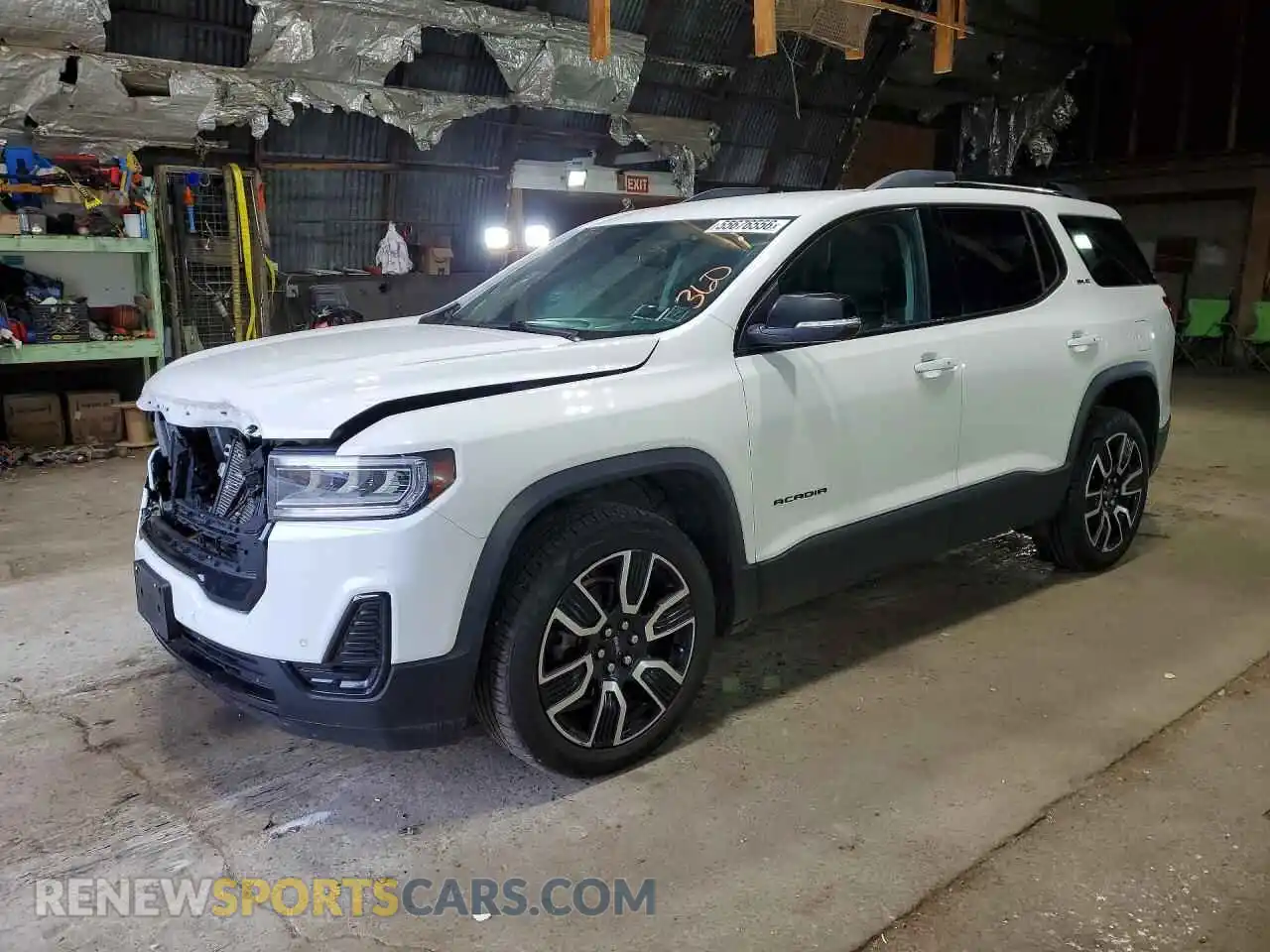 1 fotografías del automóvil dañado 1GKKNRLS9MZ209383 GMC ACADIA 2021