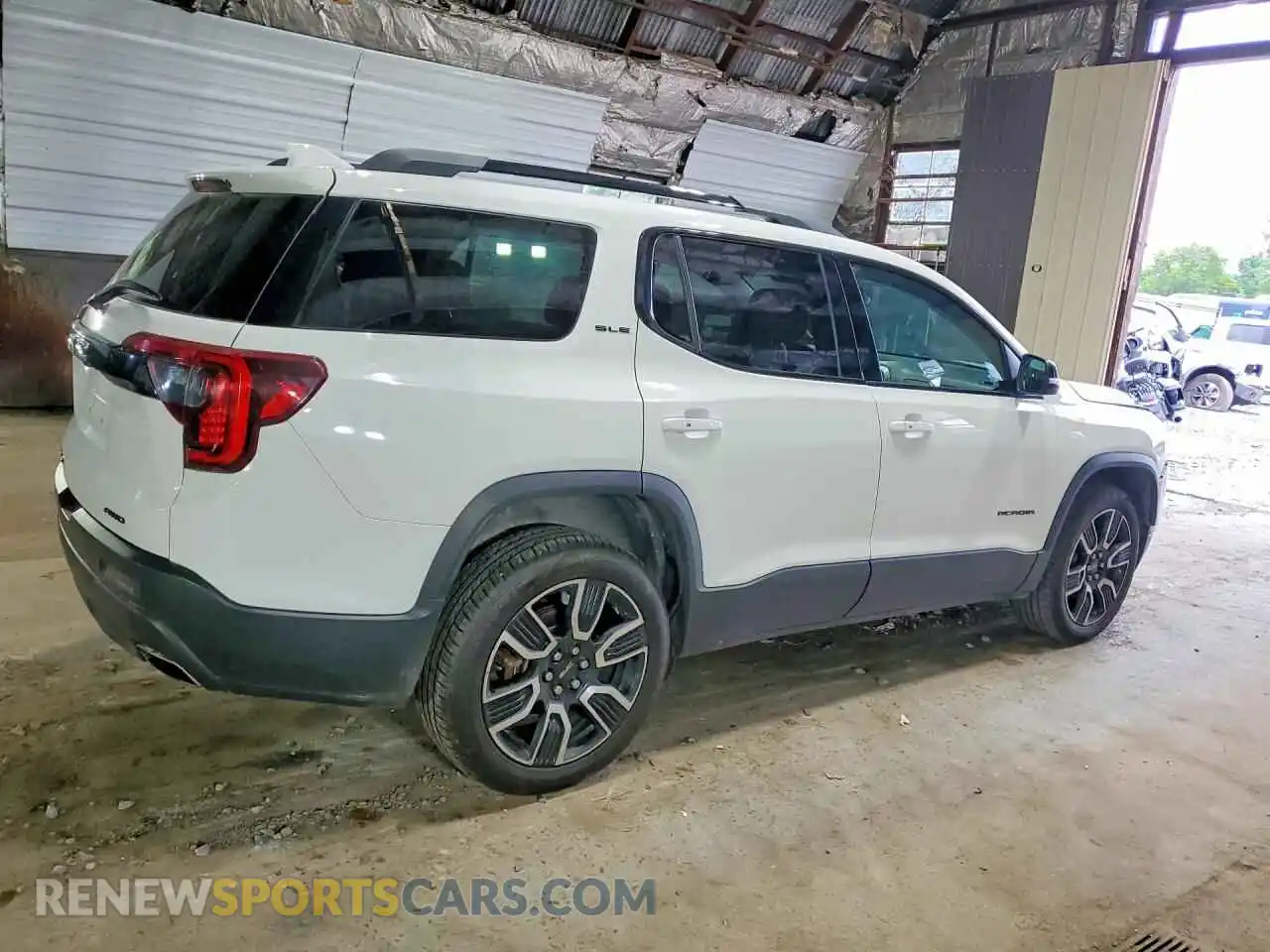 3 fotografías del automóvil dañado 1GKKNRLS9MZ209383 GMC ACADIA 2021