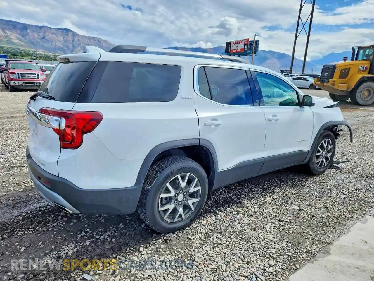 3 fotografías del automóvil dañado 1GKKNRLSXMZ183795 GMC ACADIA 2021