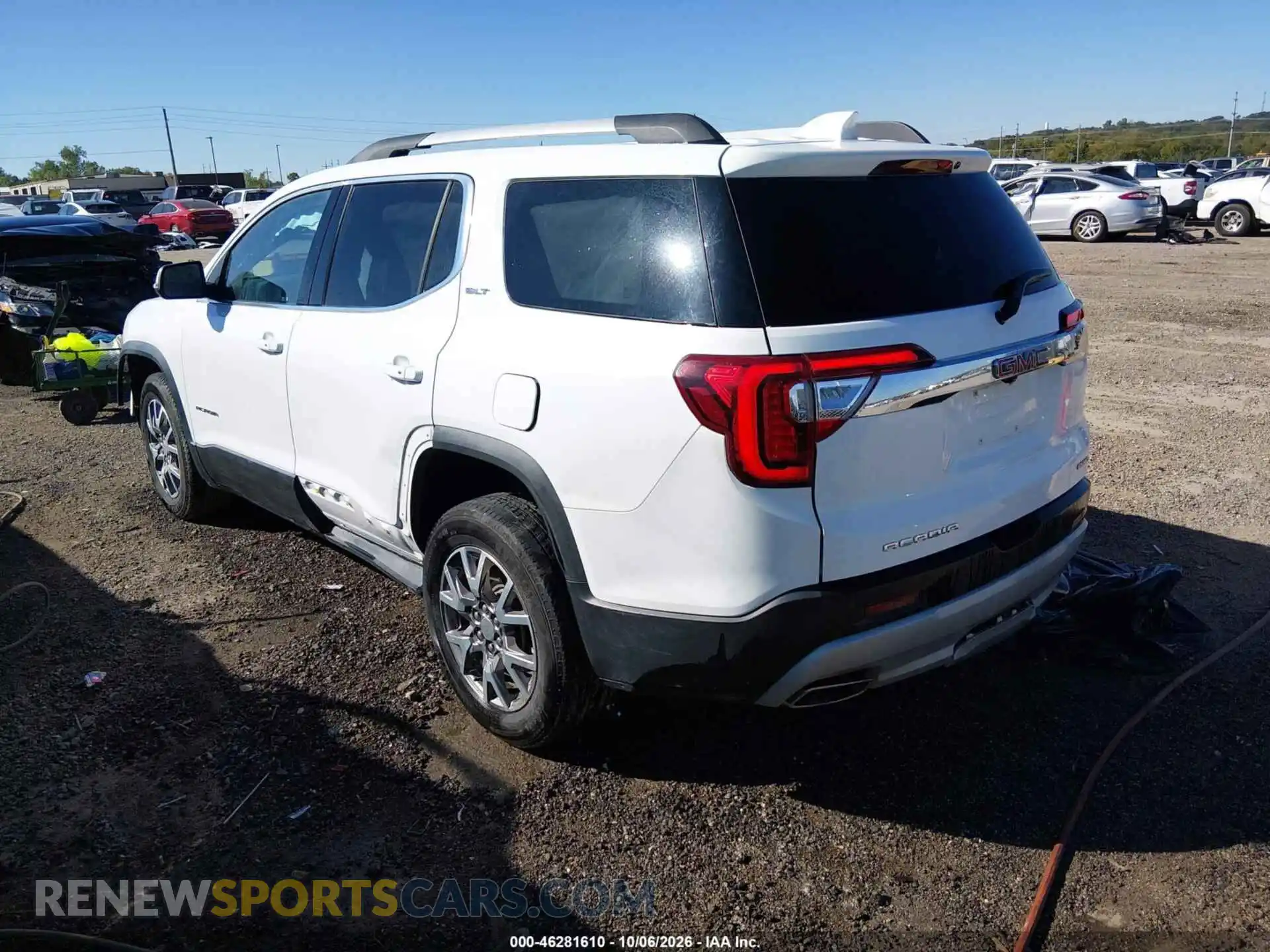 3 fotografías del automóvil dañado 1GKKNULS0MZ166717 GMC ACADIA 2021