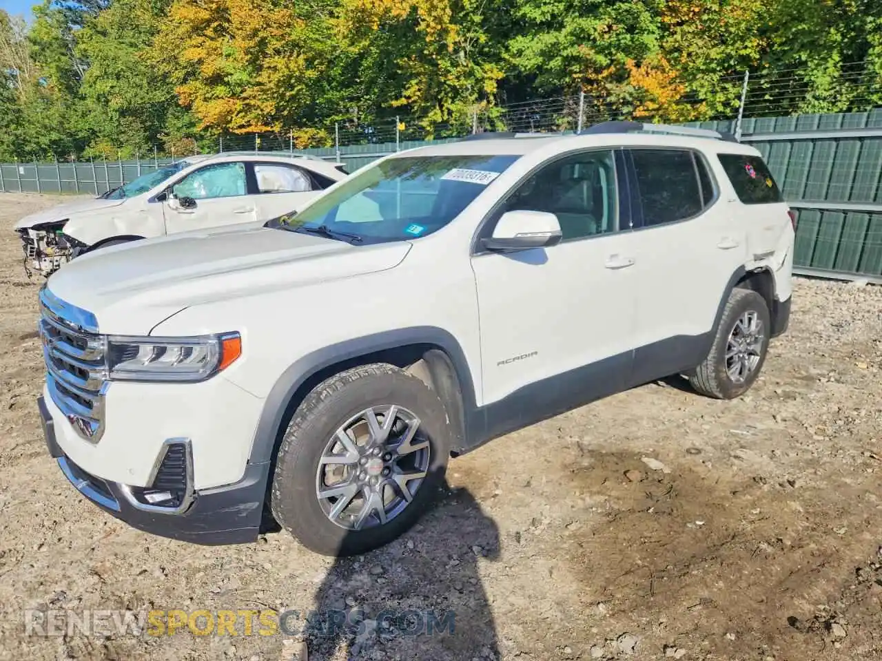 1 Фотография поврежденного автомобиля 1GKKNULS1MZ128171 GMC ACADIA 2021