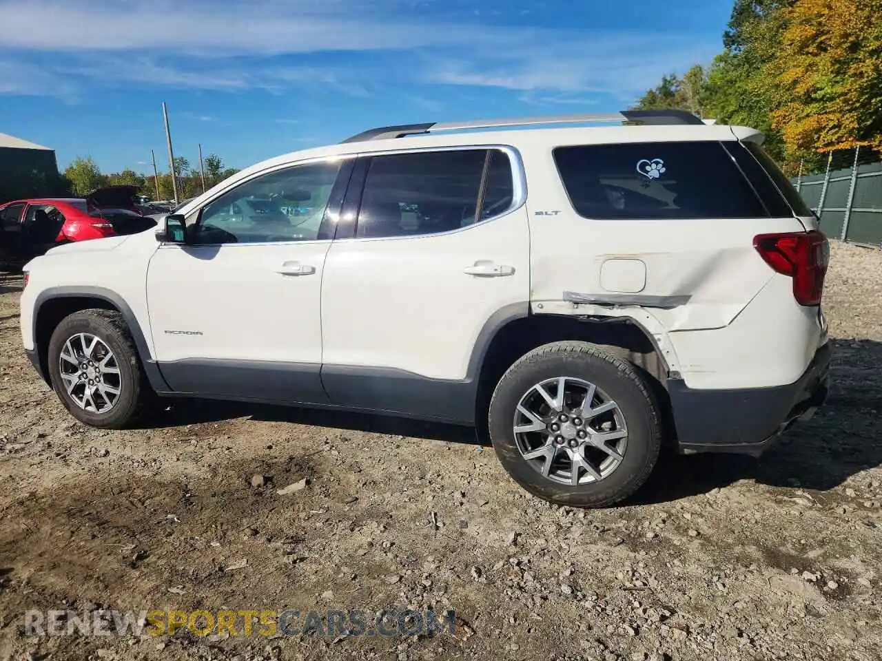 2 Фотография поврежденного автомобиля 1GKKNULS1MZ128171 GMC ACADIA 2021