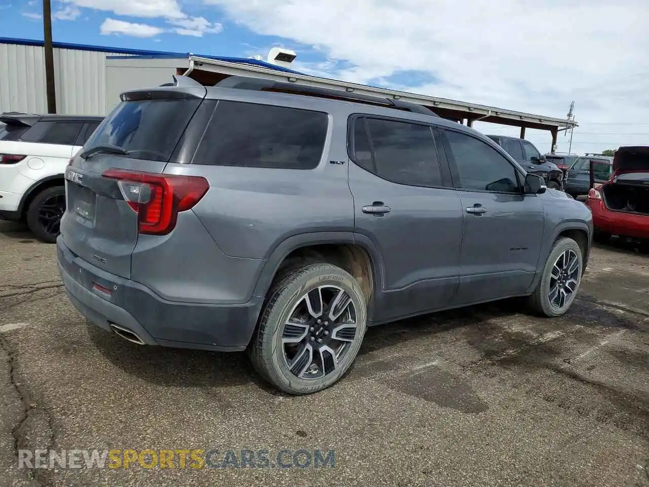 3 fotografías del automóvil dañado 1GKKNULS2MZ202777 GMC ACADIA 2021