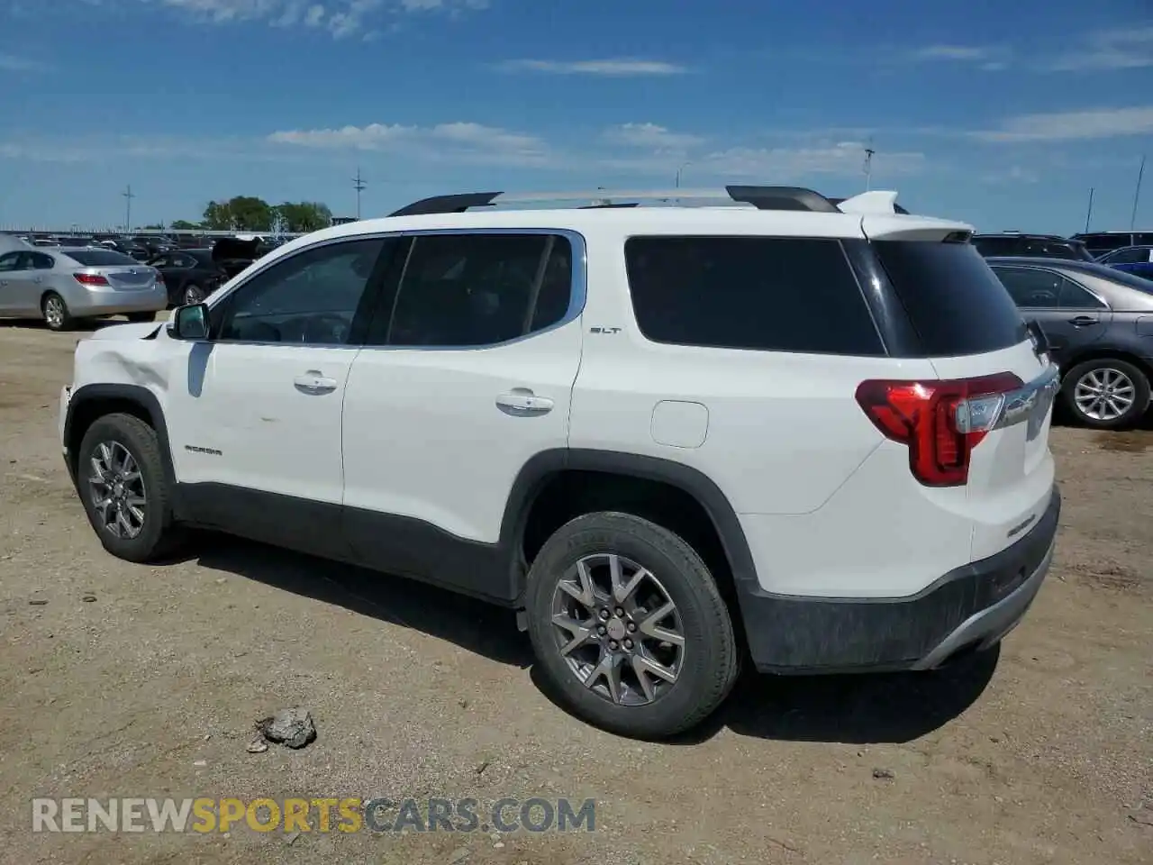 2 Photograph of a damaged car 1GKKNULS2MZ223001 GMC ACADIA 2021