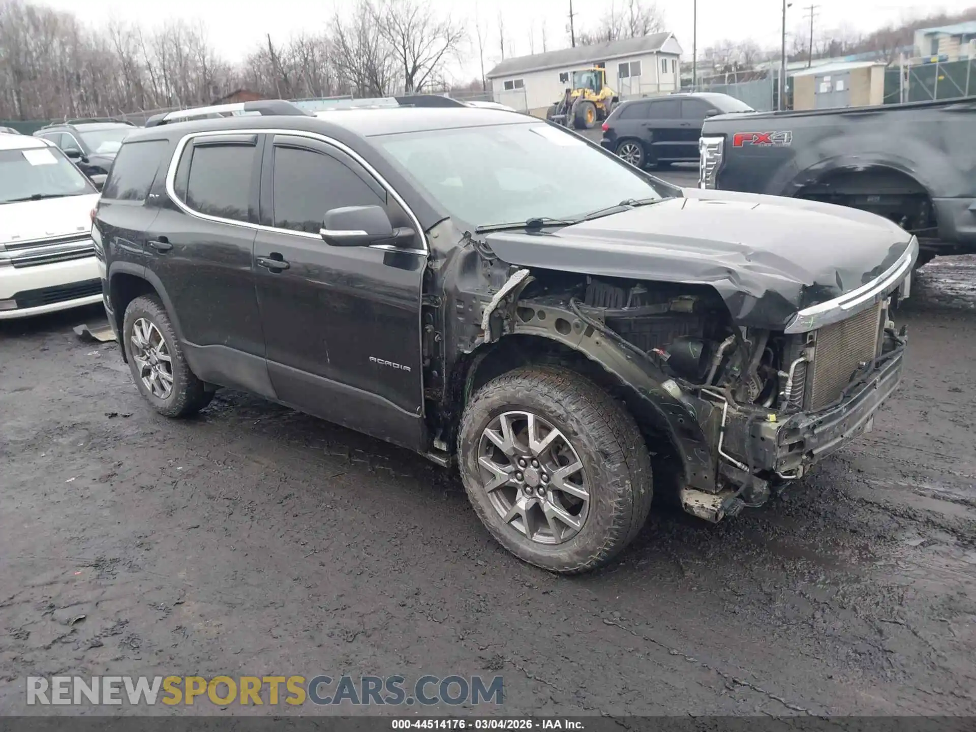 1 Photograph of a damaged car 1GKKNULS5MZ192584 GMC ACADIA 2021