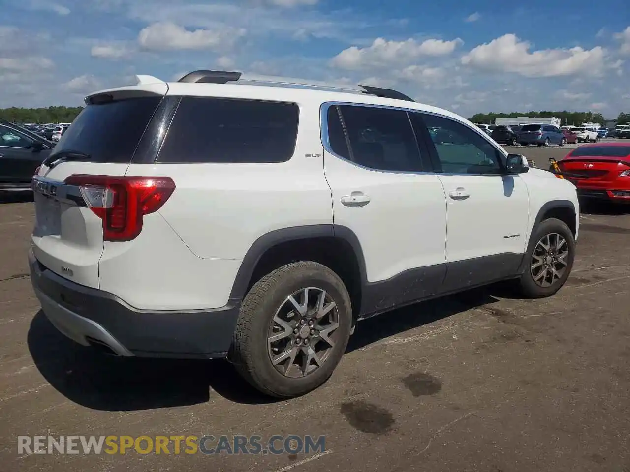 3 Photograph of a damaged car 1GKKNULS7MZ167573 GMC ACADIA 2021