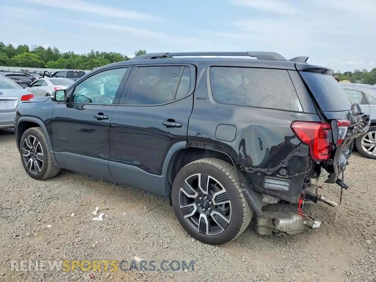 2 Фотография поврежденного автомобиля 1GKKNULS8MZ111528 GMC ACADIA 2021
