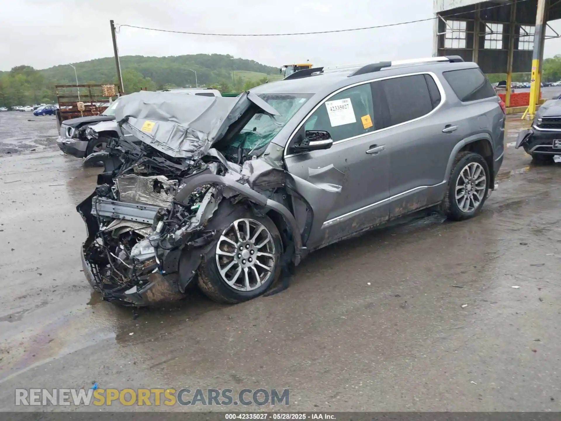 2 Фотография поврежденного автомобиля 1GKKNXLS1MZ160927 GMC ACADIA 2021