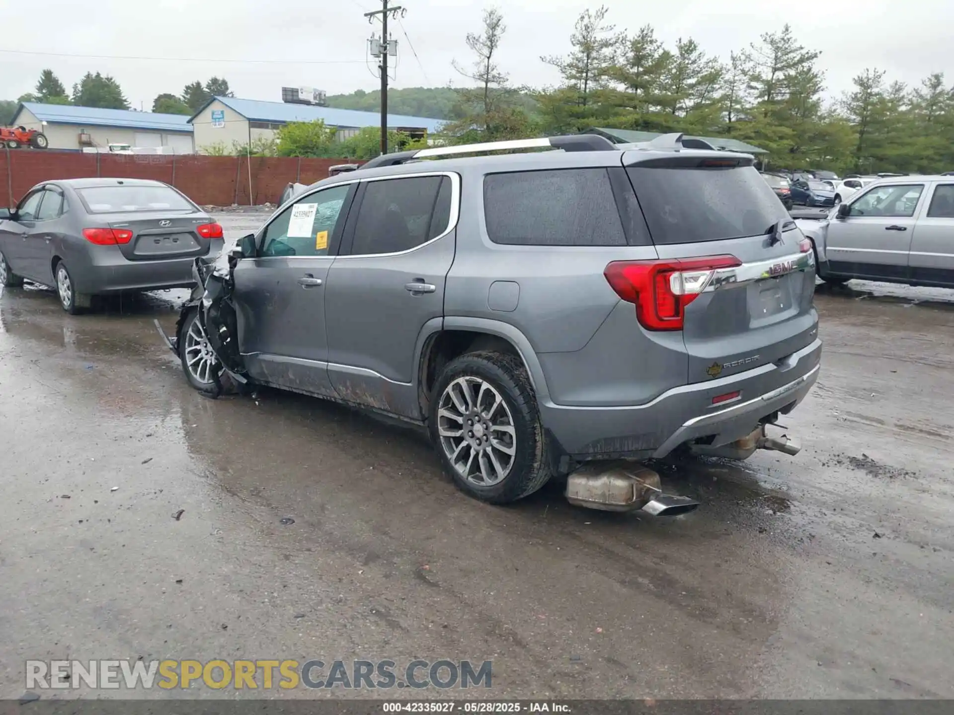 3 Фотография поврежденного автомобиля 1GKKNXLS1MZ160927 GMC ACADIA 2021